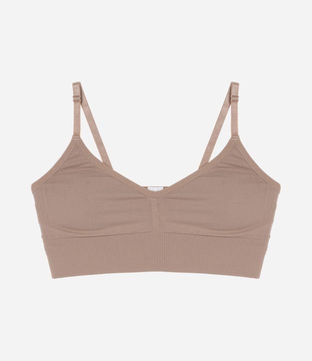 Sutiã Top com Bojo Sem Aro Seamless Tri FIl