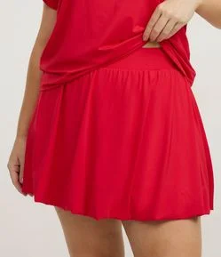 Short Saia Balonê Esportivo com Tecnologia Dry Curve e Plus Size
