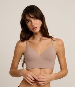 Sutiã com Bojo sem Aro em Microfibra Plié