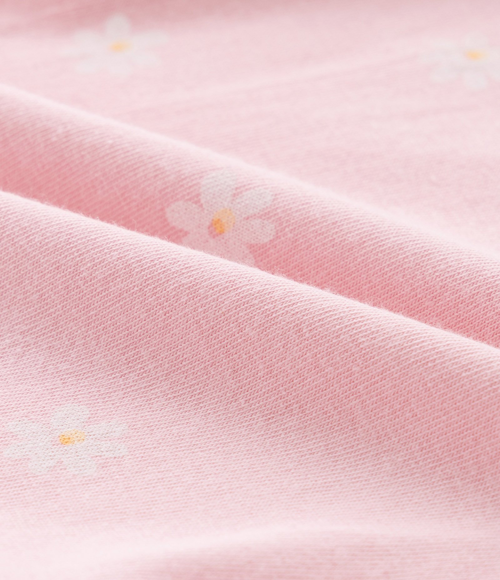 Body Infantil com Estampa de Margaridas - Tam  RN a 18 meses Rosa 4