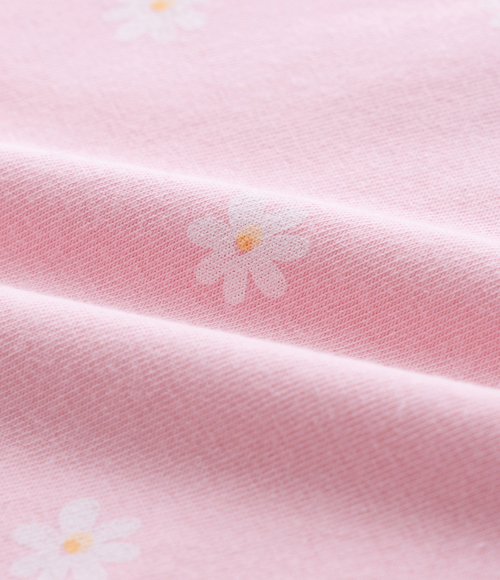 Body Infantil com Estampa de Margaridas - Tam RN a 18 meses Rosa 4