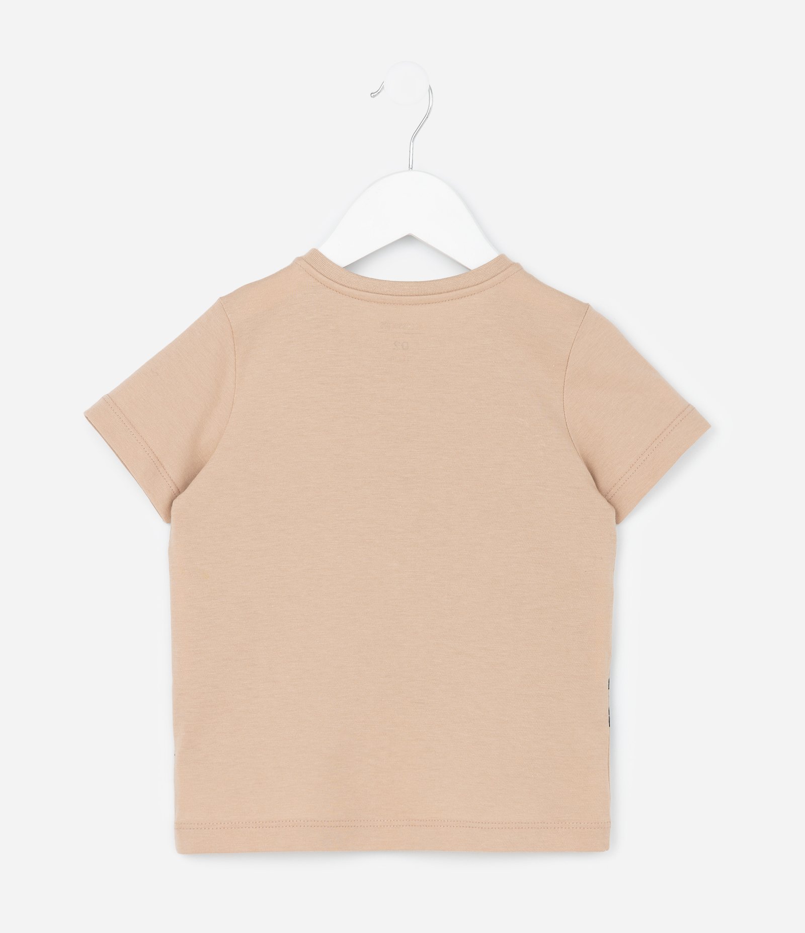 Pijama Curto Infantil com Estampa de Monstrinhos - Tam 2 a 6 Anos Marrom 3