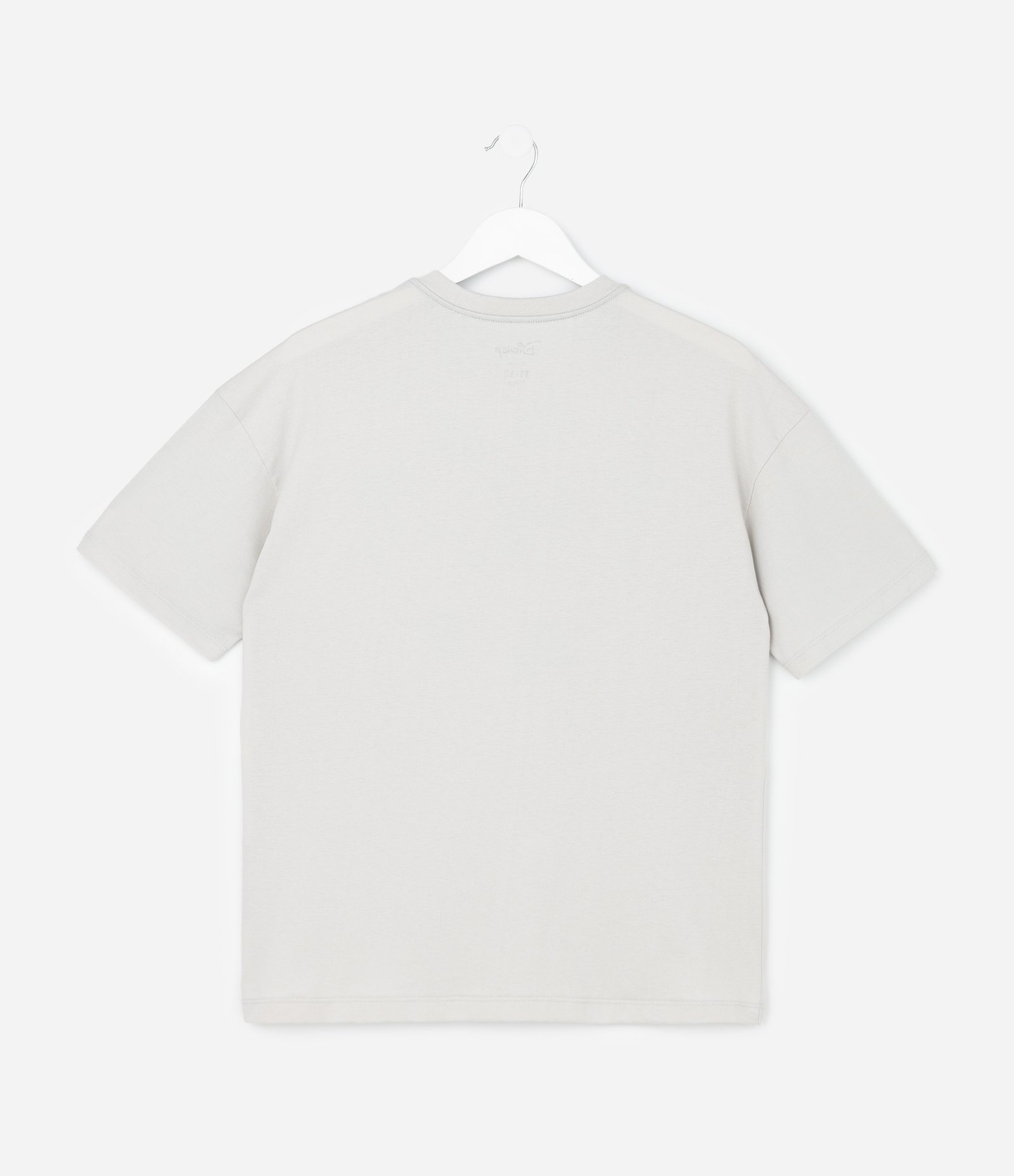 Pijama Curto Infantil com Estampa Mickey Mouse - Tam 5 a 12 anos Cinza/Amarelo 3