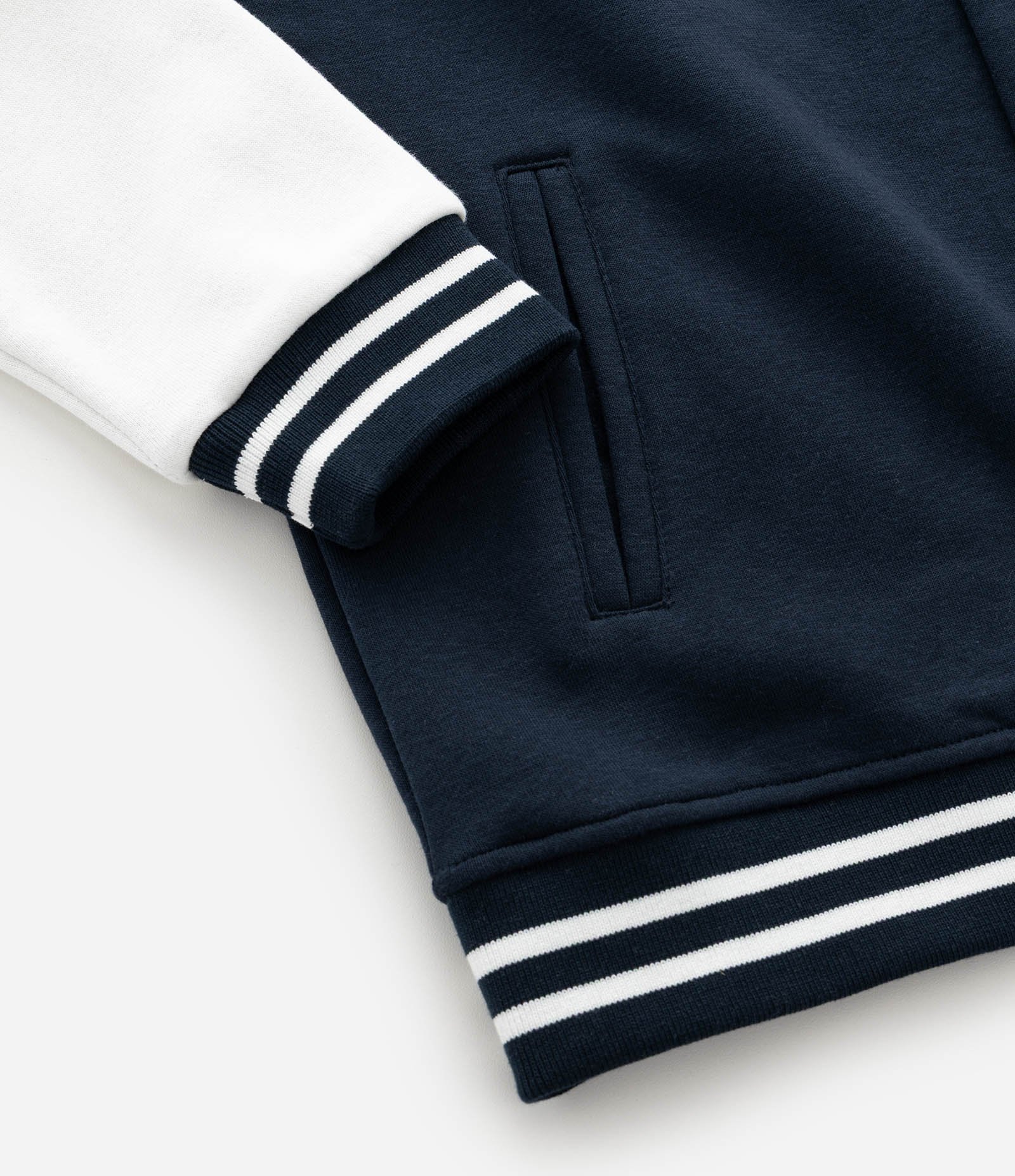 Casaco Infantil Bomber com Bordado da NFL – Tam 5 a 14 Anos Azul Marinho 7