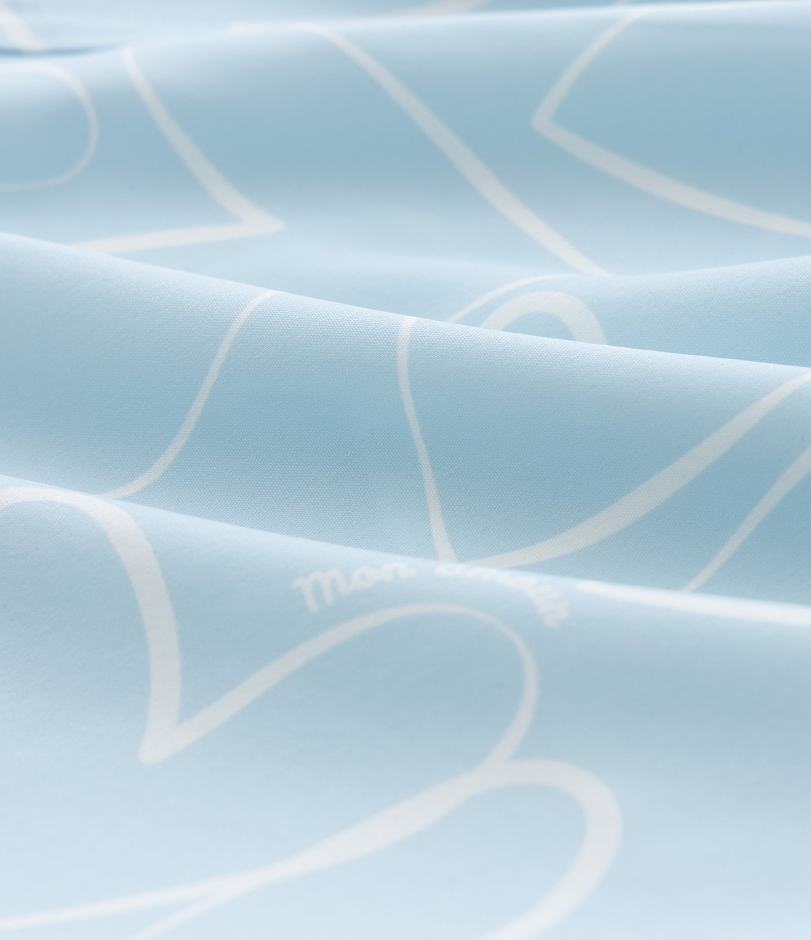 Short Infantil com Estampa de Corações – Tam 5 a 14 Anos Azul Claro 4