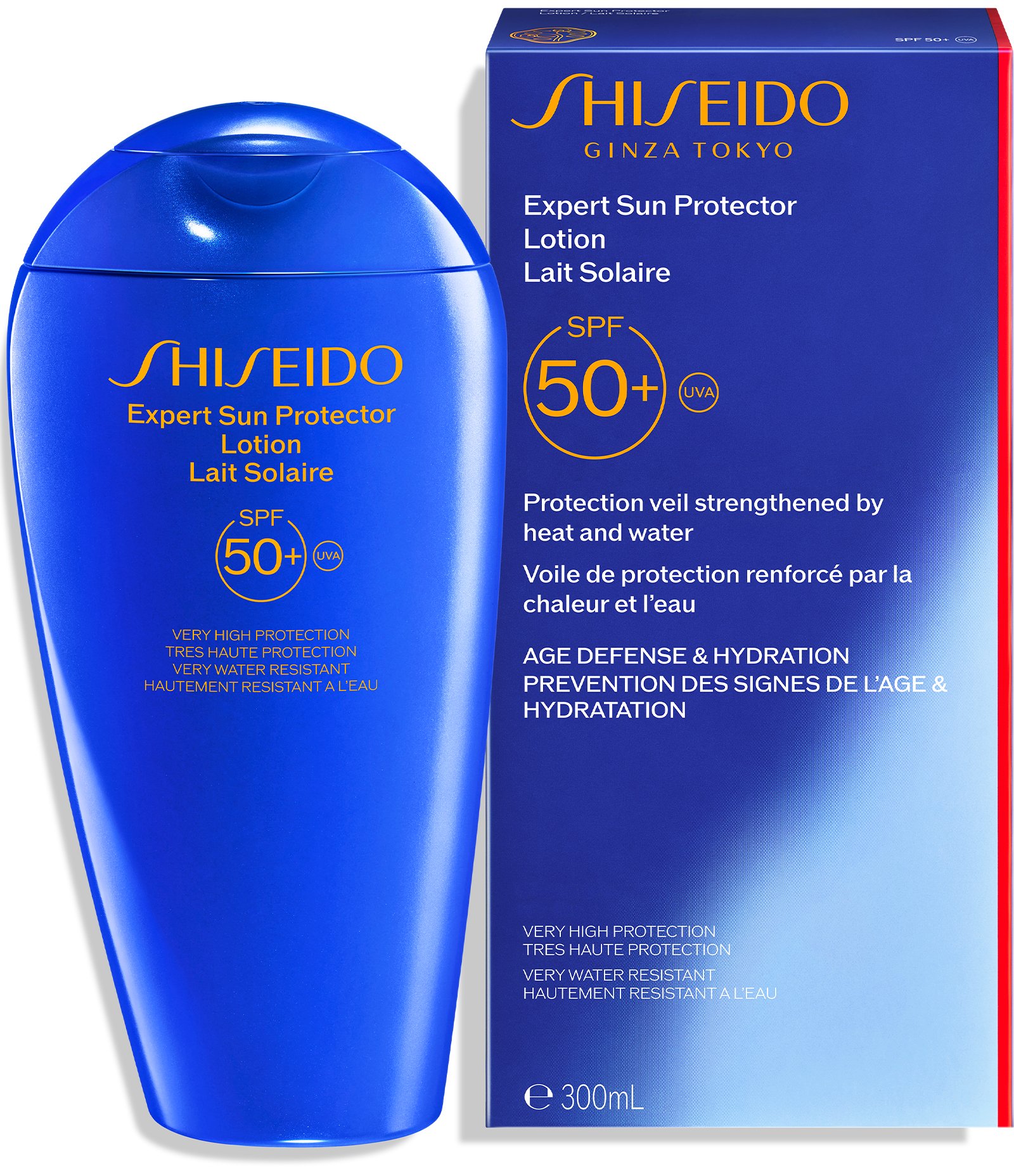 Protetor Solar em Creme Expert Sun Proctetor Lotion SPF50 Shiseido 300ML 2