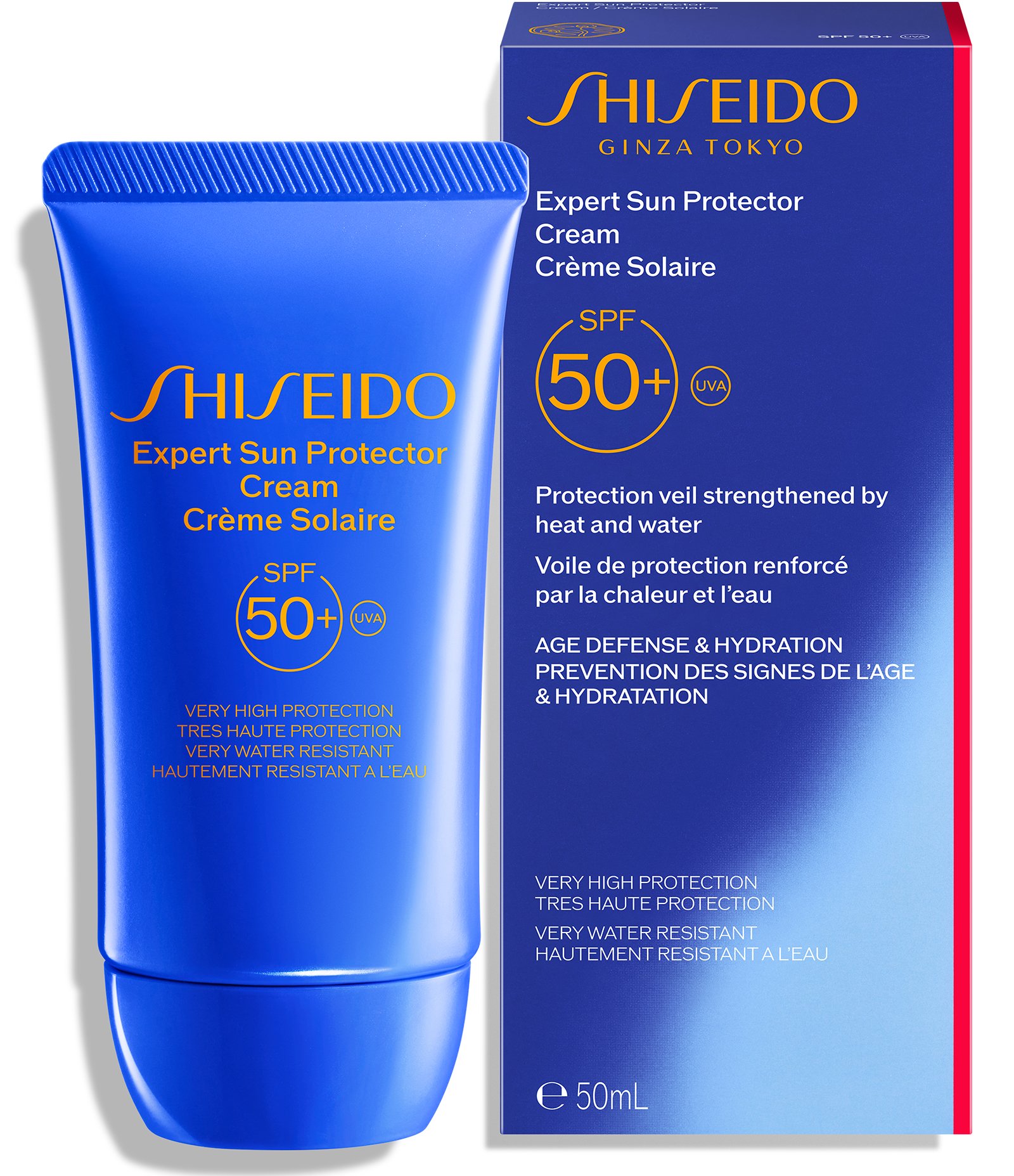 Protetor Solar em Creme Expert Sun Proctetor Lotion SPF50 Shiseido 30ml 2