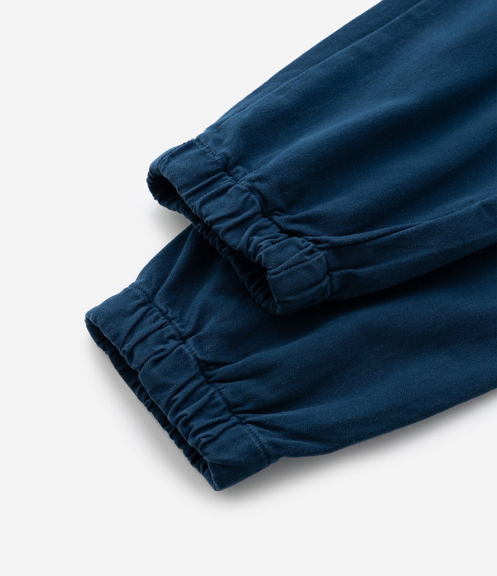 Calça Jogger Infantil em Sarja - Tam 5 a 14 anos Azul 6