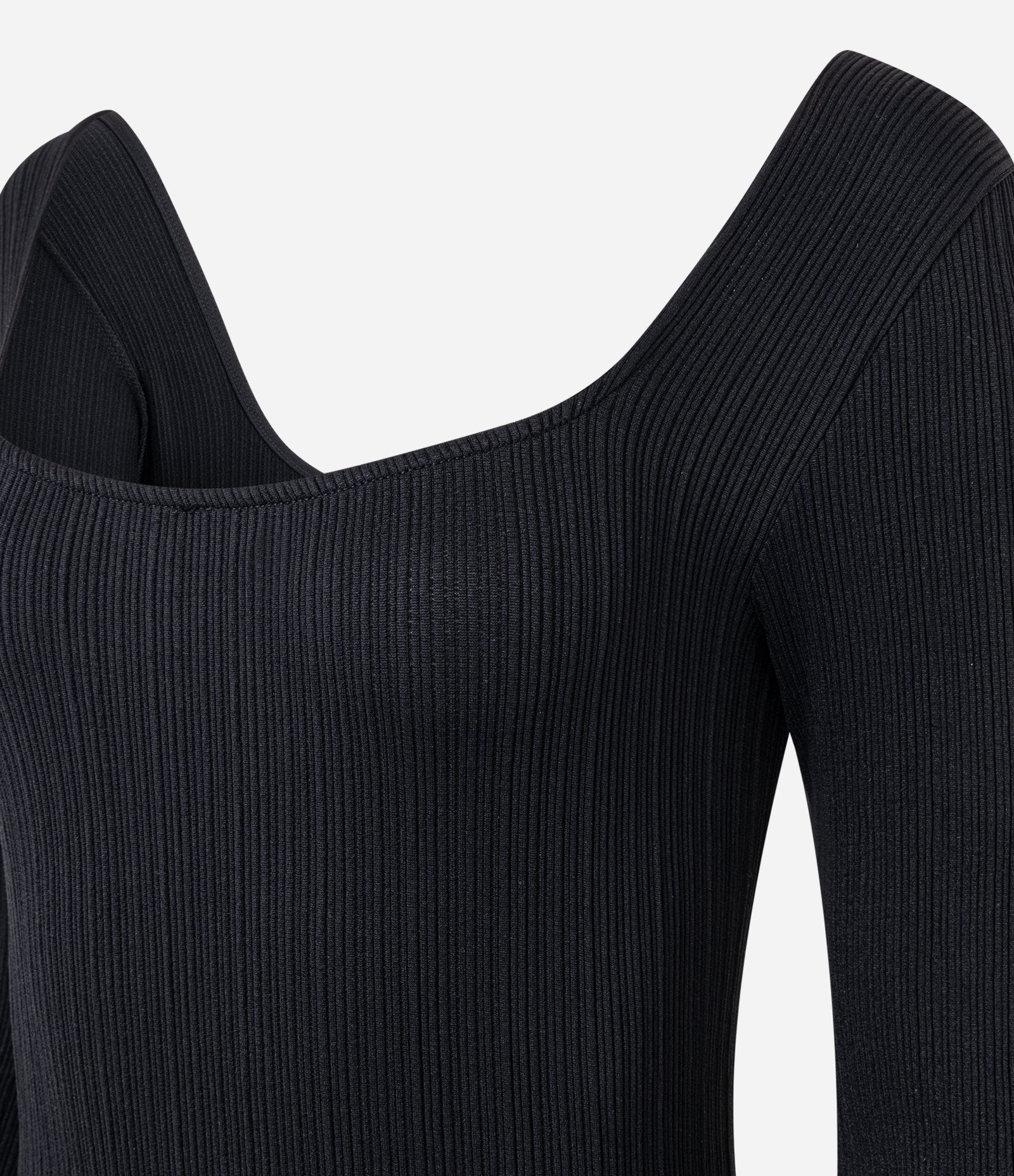 Body Seamless com Textura Preto 2