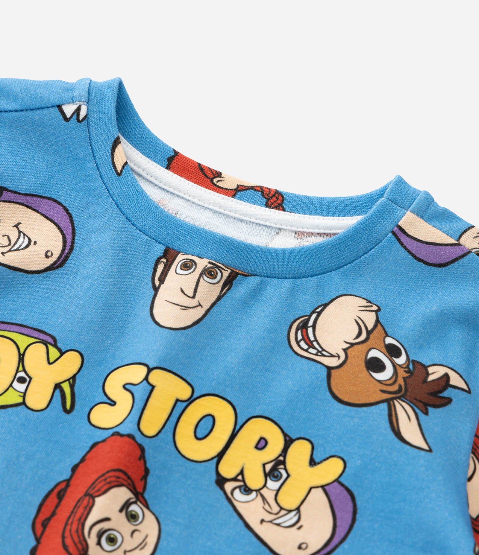Pijama Infantil em Algodão Estampa Toy Story - Tam 2 a 6 Anos Azul 6