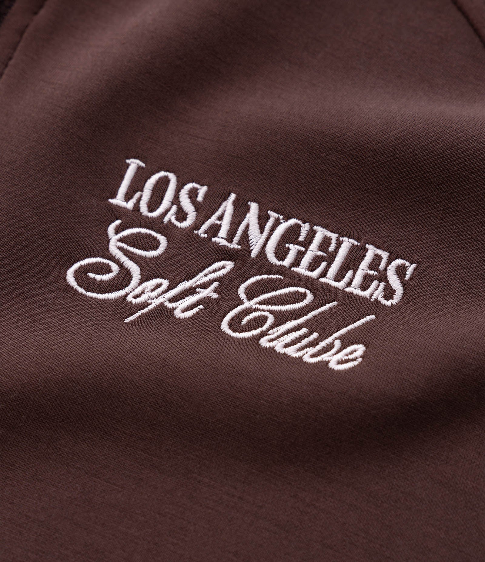 Jaqueta Infantil com Gola Alta e Lettering Bordado – Tam 5 a 14 Anos Marrom Escuro 6