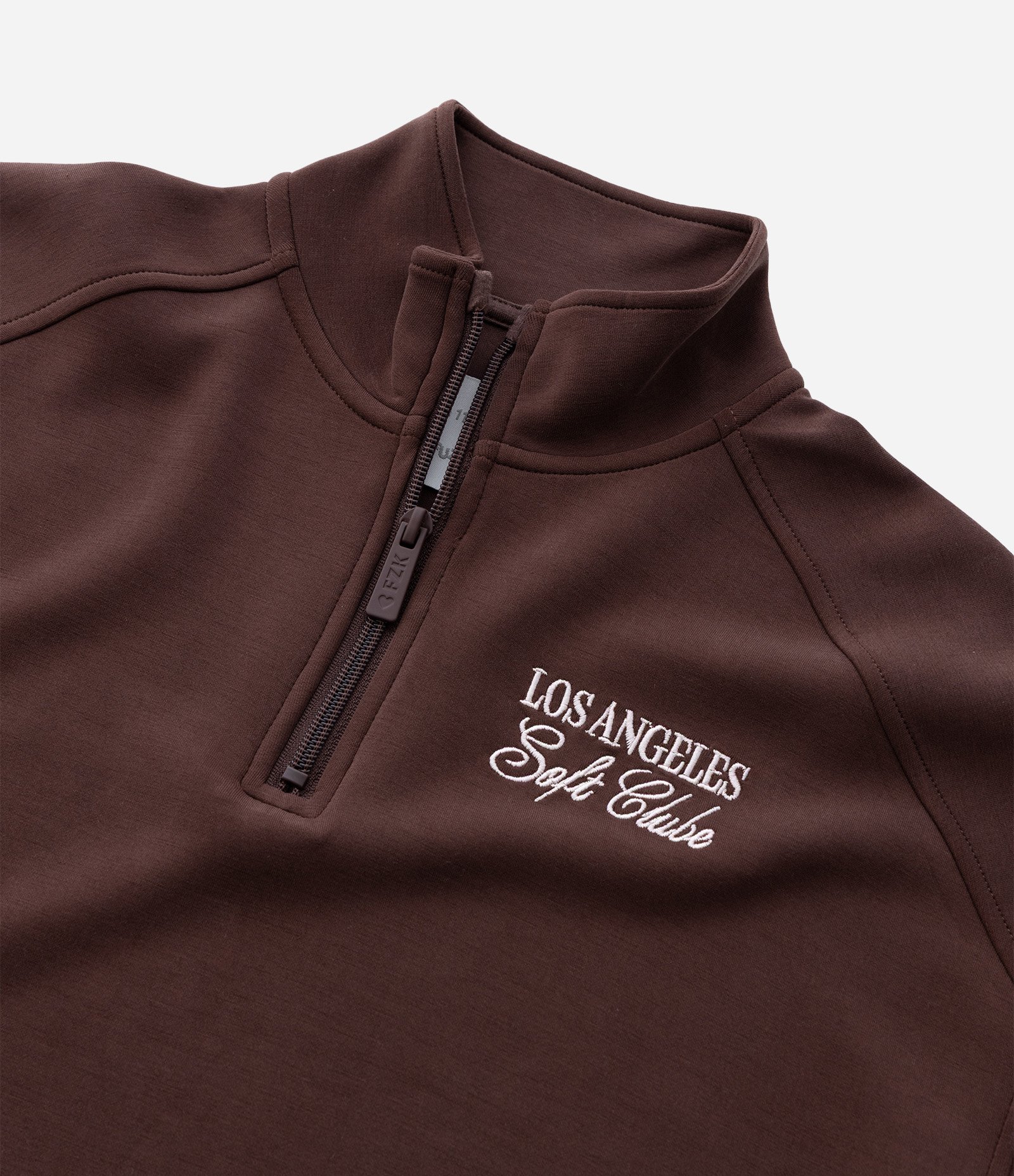 Jaqueta Infantil com Gola Alta e Lettering Bordado – Tam 5 a 14 Anos Marrom Escuro 7