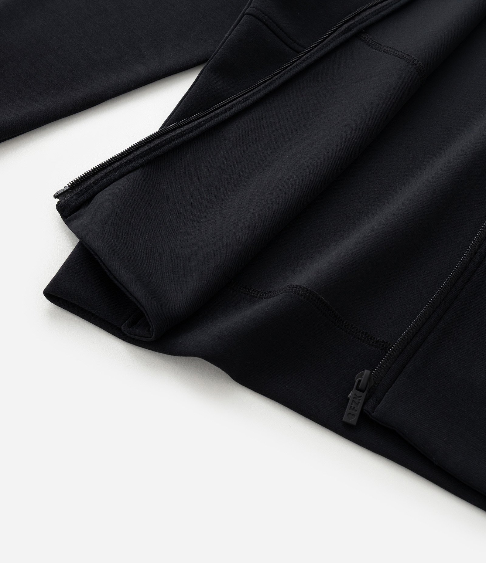 Jaqueta Infantil com Capuz e Zíper - Tam 5 A 14 Anos Preto 4