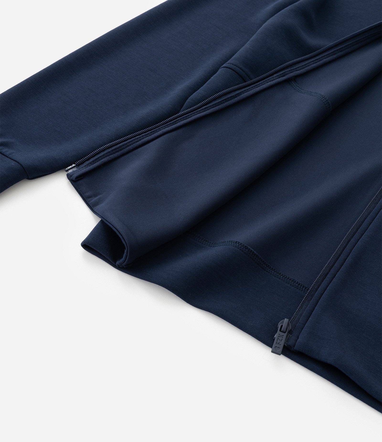 Jaqueta Infantil com Capuz e Zíper - Tam 5 A 14 Anos Azul Marinho 4