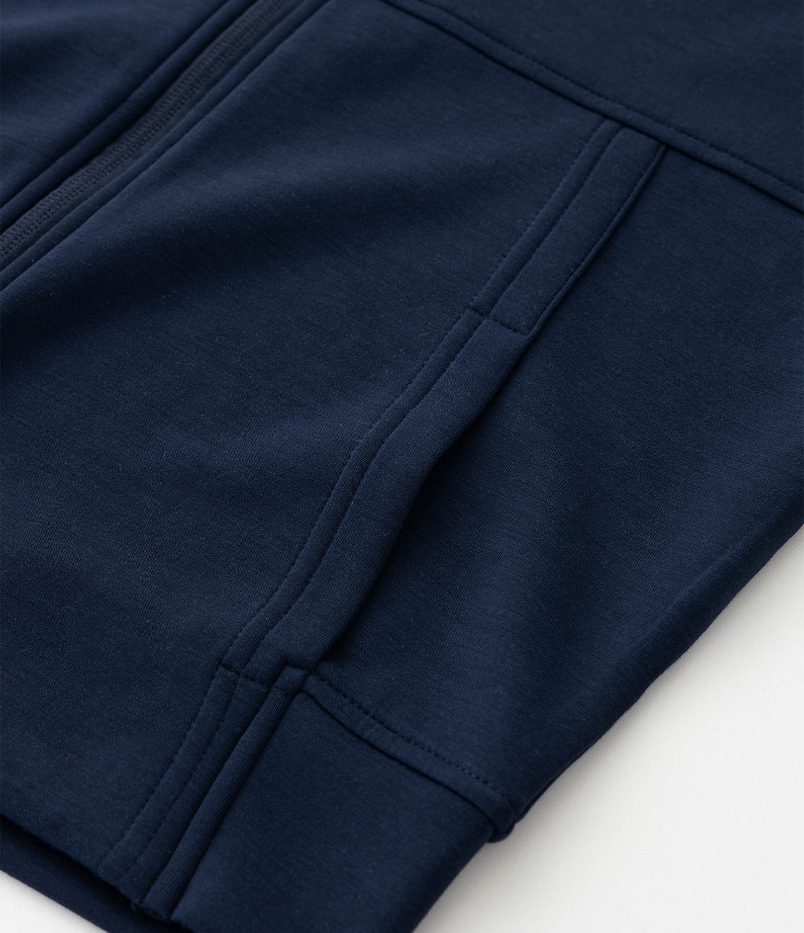 Jaqueta Infantil com Capuz e Zíper - Tam 5 A 14 Anos Azul Marinho 6