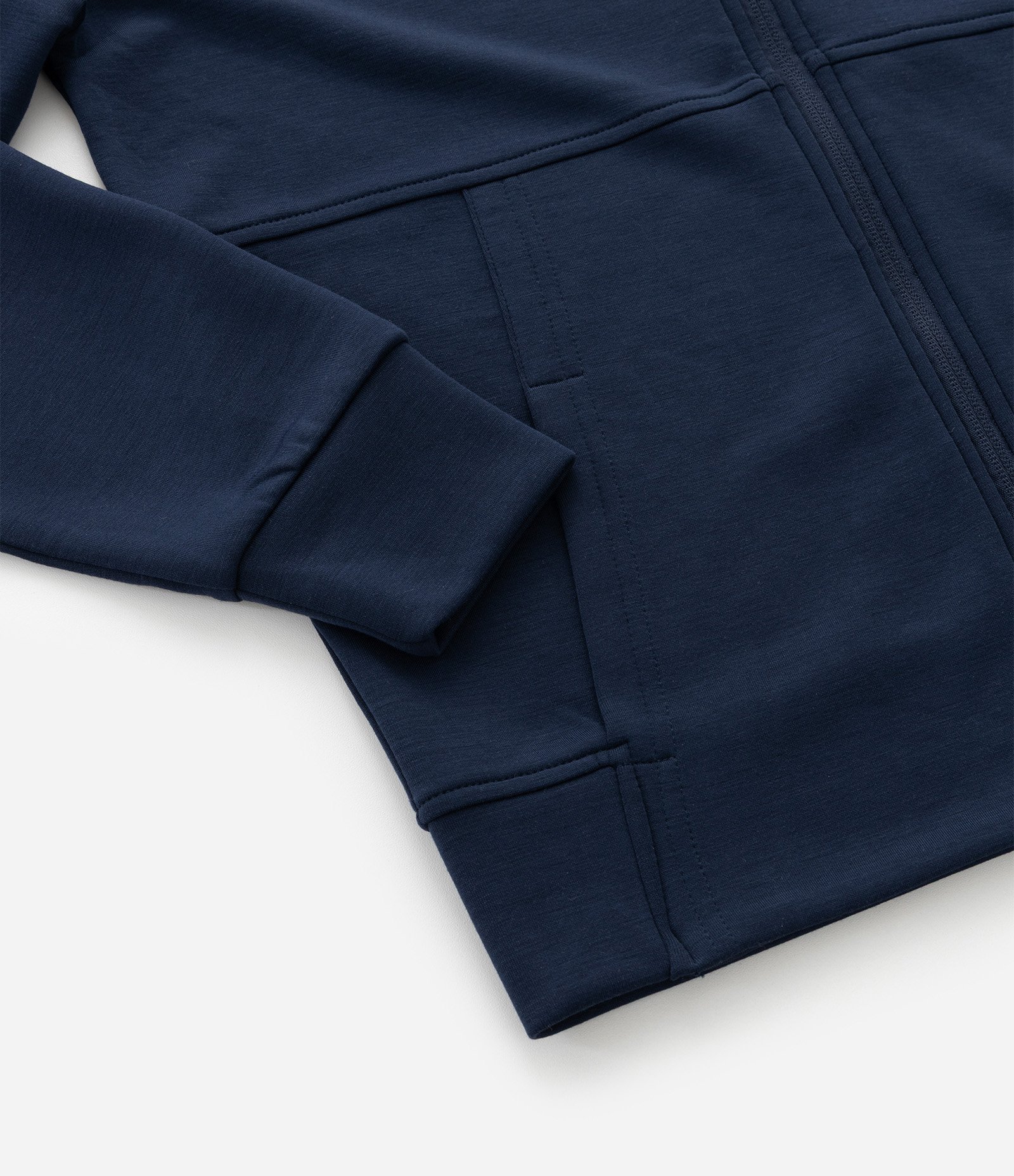 Jaqueta Infantil com Capuz e Zíper - Tam 5 A 14 Anos Azul Marinho 7