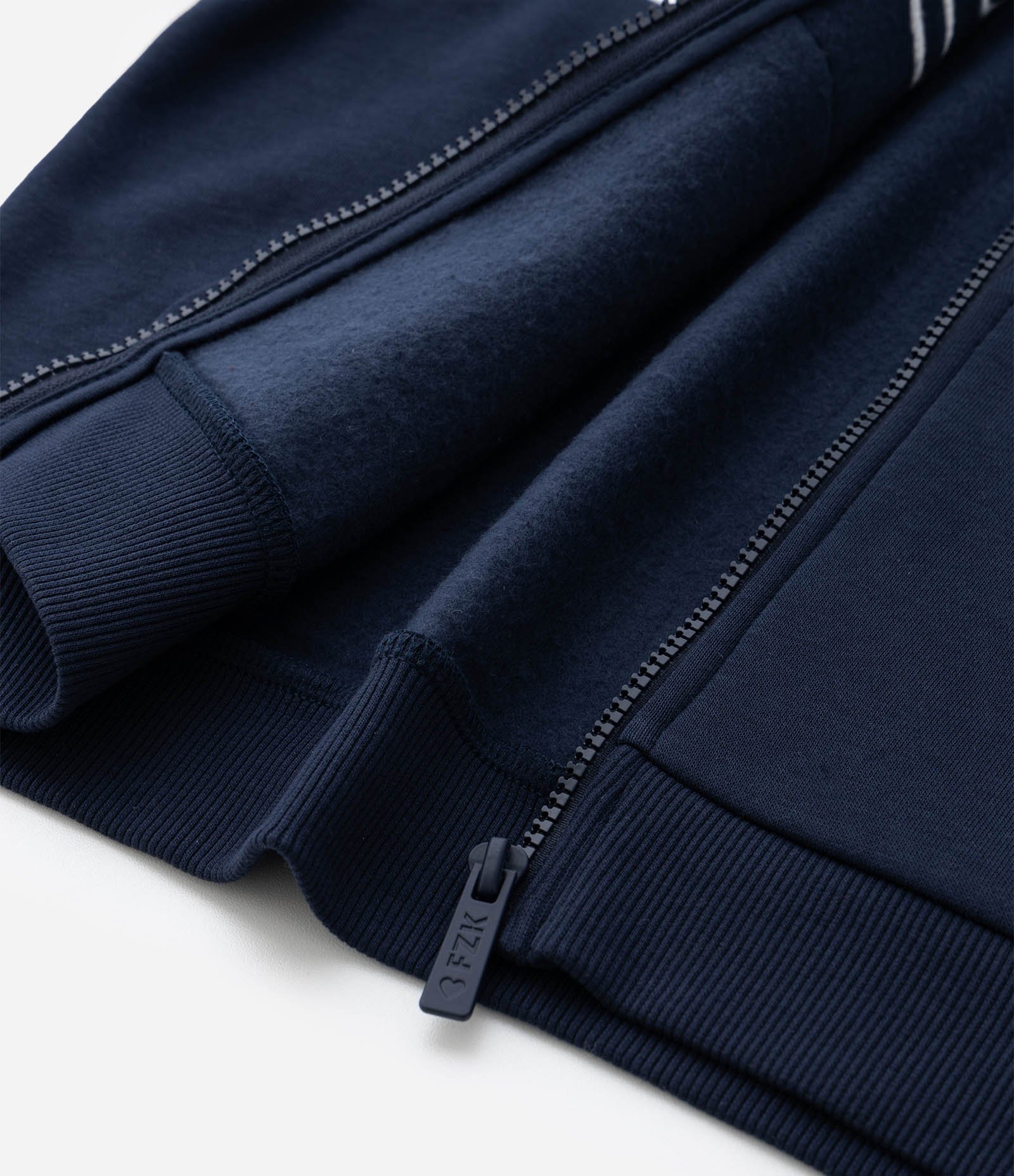 Jaqueta Infantil com Capuz e Lettering Chicago – Tam 5 a 14 Anos Azul Marinho 5