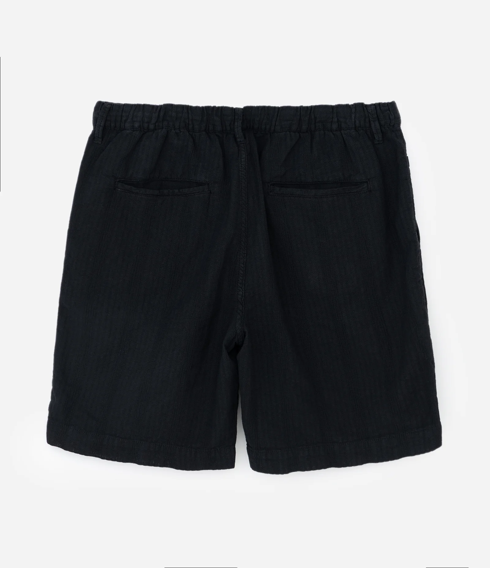 Bermuda Slim Texturizada com Cós Elástico Preto 2