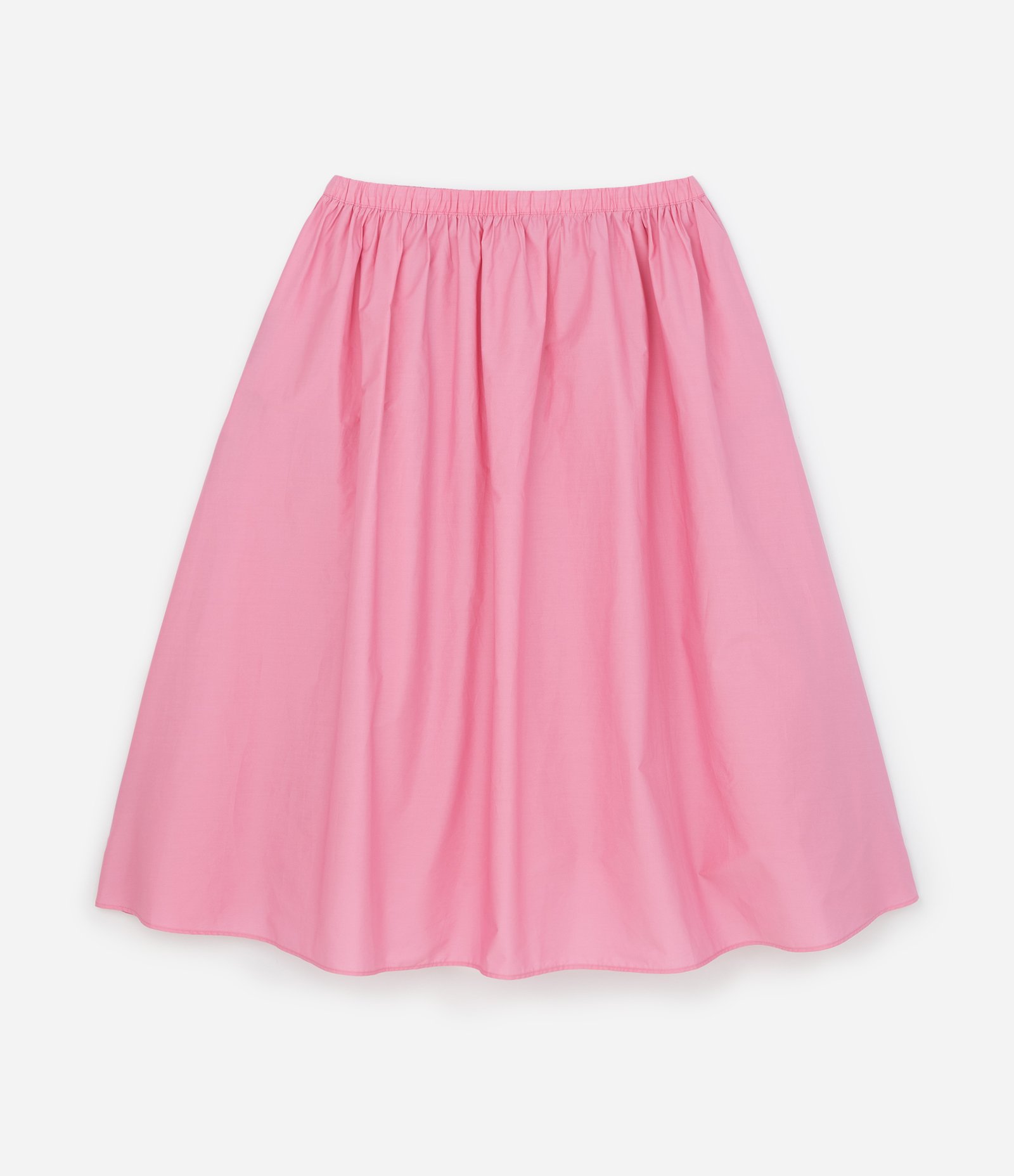 Saia Midi em Tricoline Curve & Plus Size Rosa 5