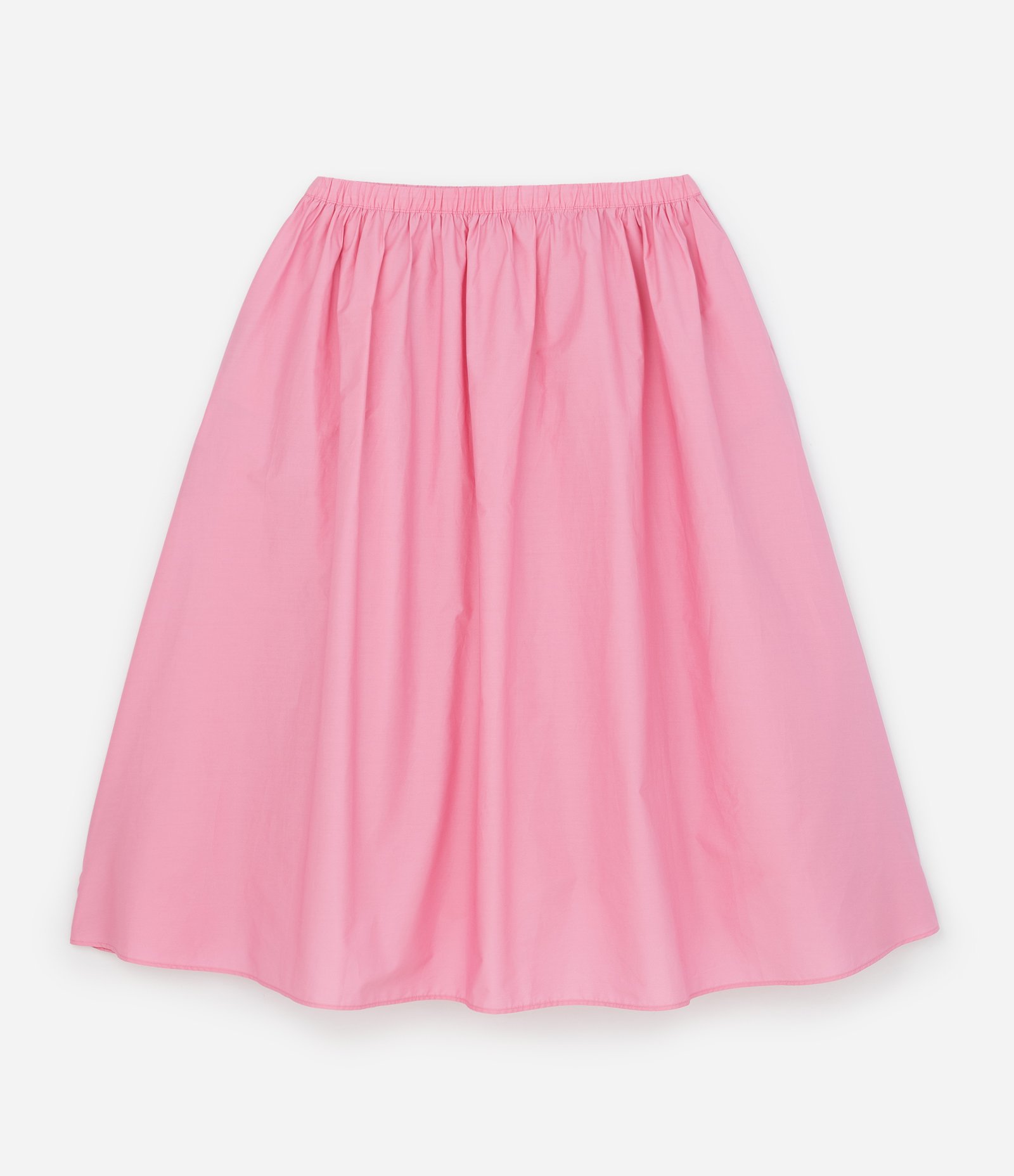 Saia Midi em Tricoline Curve & Plus Size Rosa 6