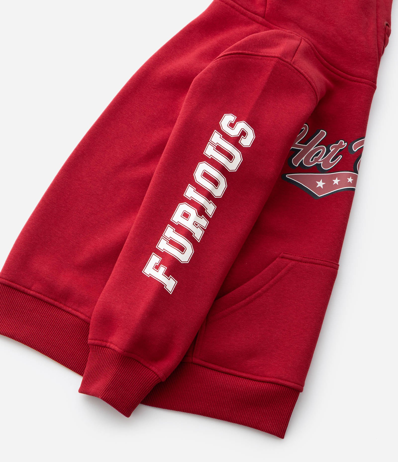 Casaco Infantil Hot Wheels com Capuz – Tam 4 a 10 Anos Vermelho 8