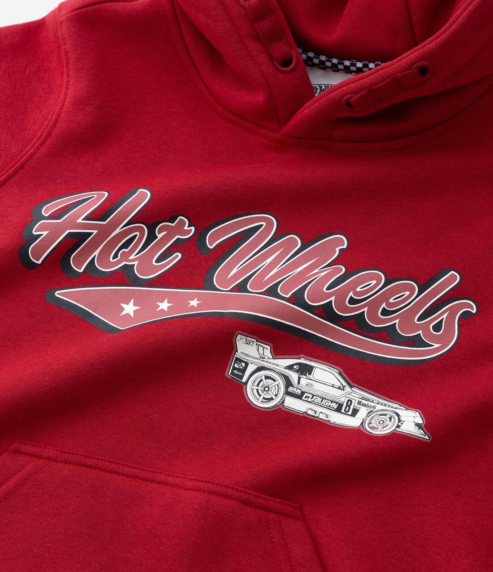 Casaco Infantil Hot Wheels com Capuz – Tam 4 a 10 Anos Vermelho 9