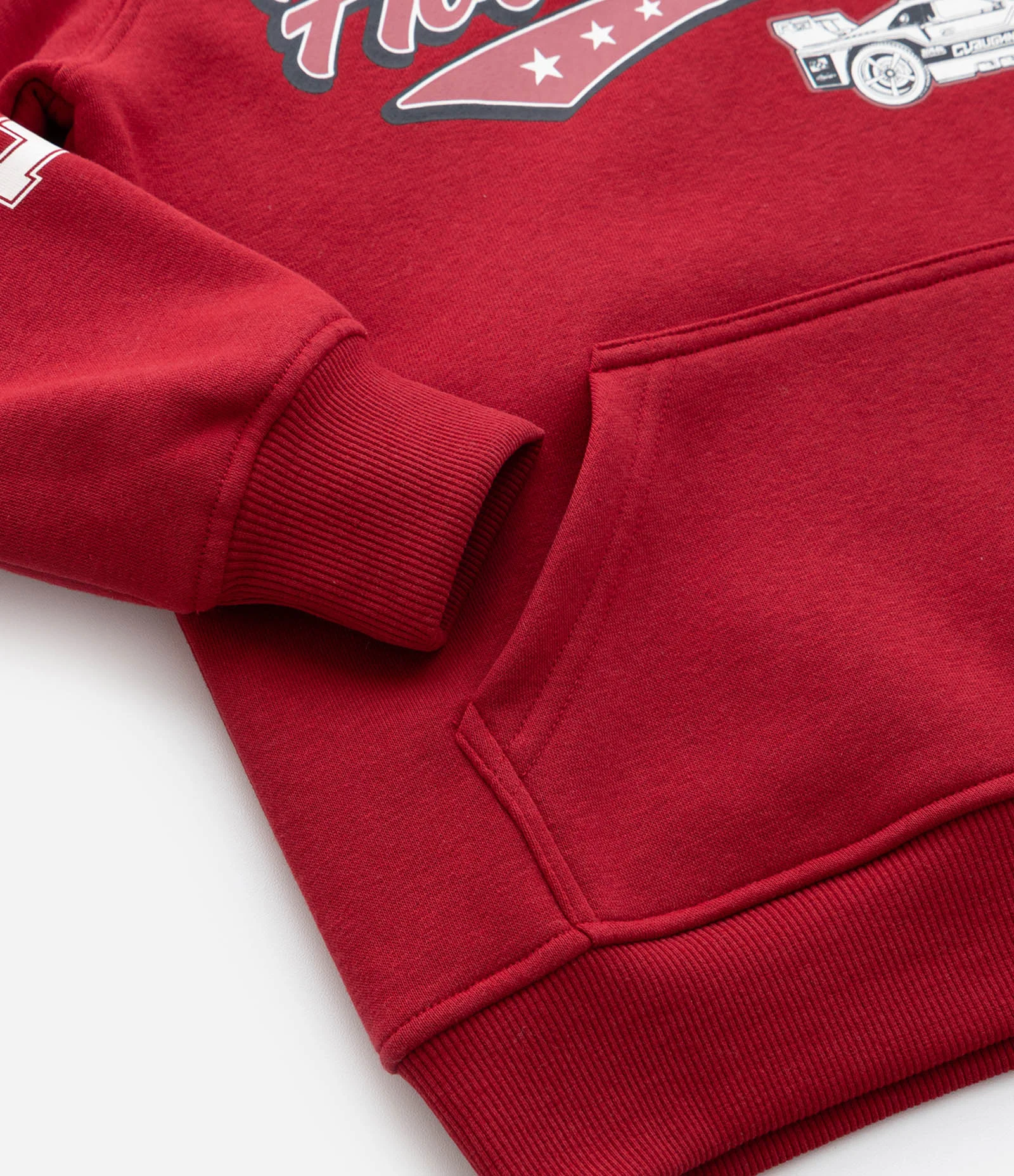 Casaco Infantil Hot Wheels com Capuz – Tam 4 a 10 Anos Vermelho 5