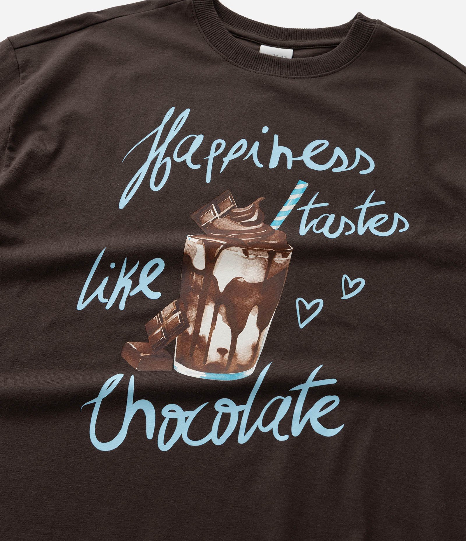 Camiseta Over Infantil com Estampa de Milkshake - Tam 5 a 14 Anos Marrom 6