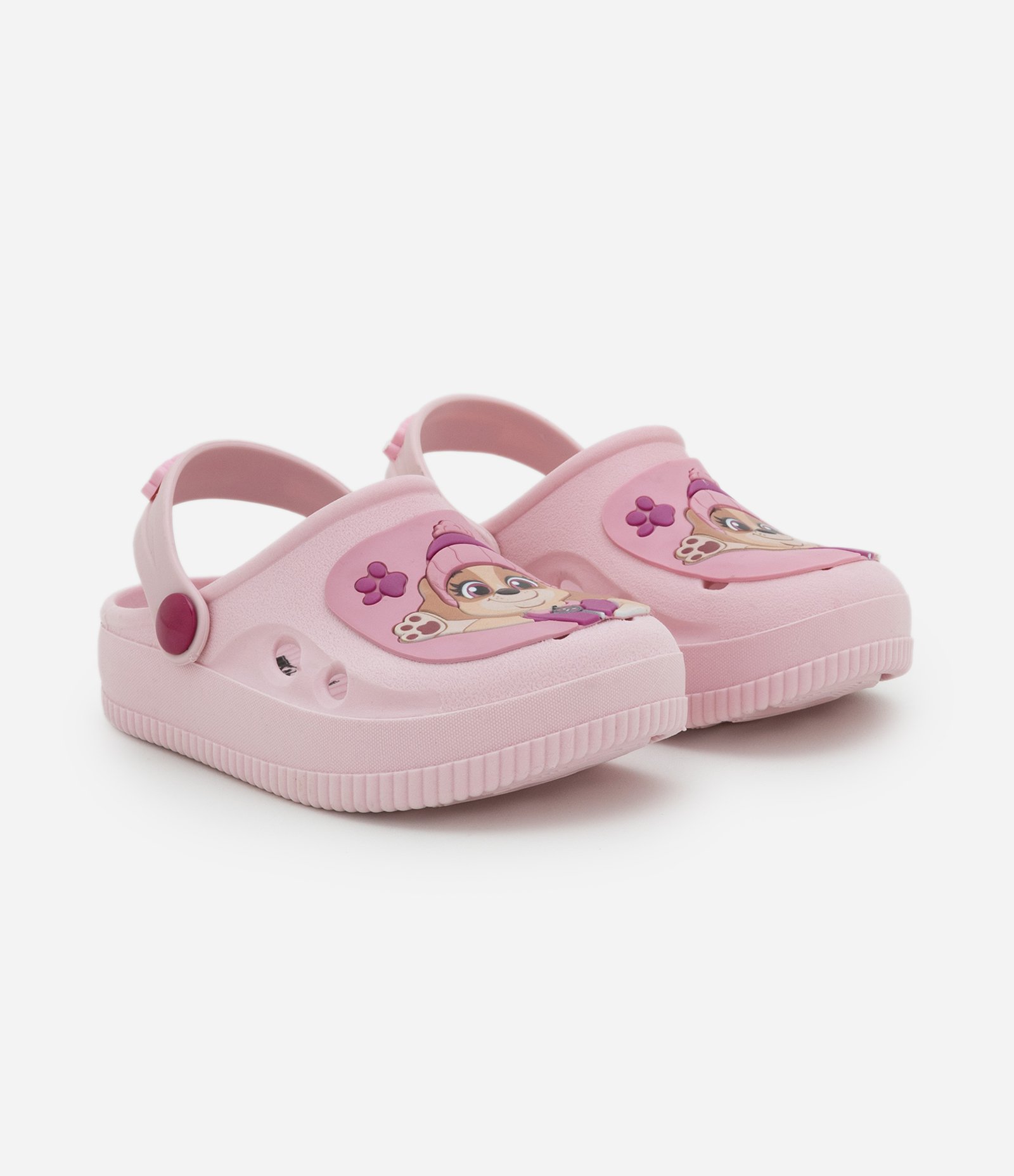 Sandália Babuche Infantil com Patch Skye - Tam 20 A 27 Rosa 3