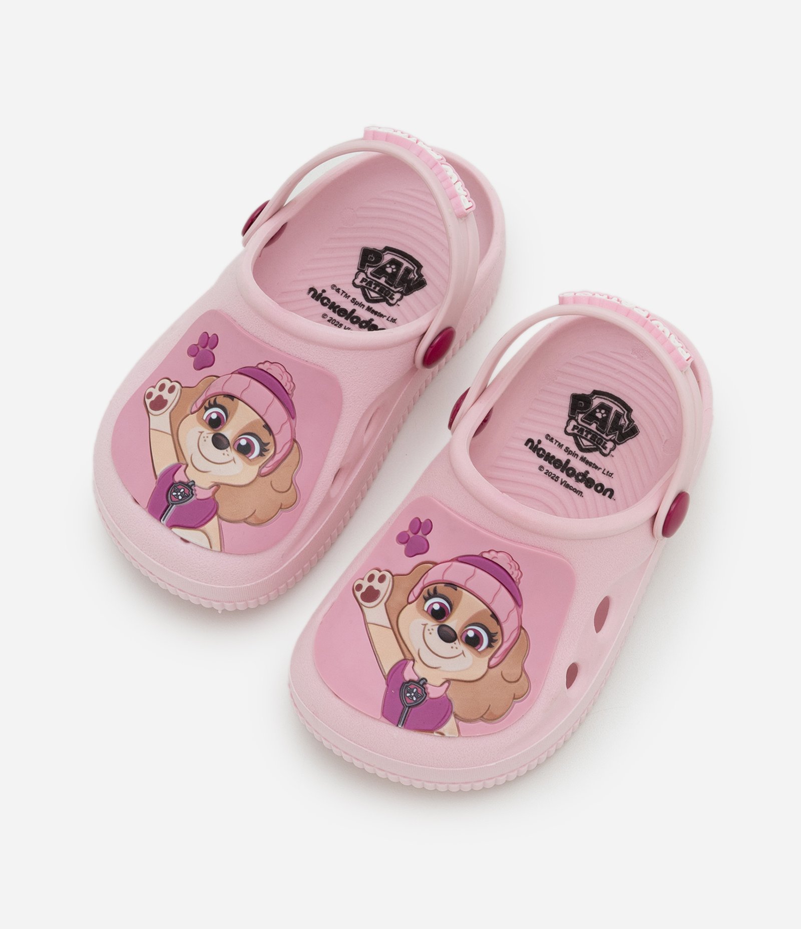 Sandália Babuche Infantil com Patch Skye - Tam 20 A 27 Rosa 1