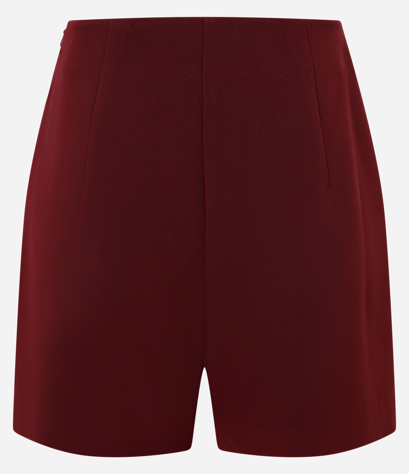 Short Saia Transpassado em Alfaiataria com Fivela Lateral Vermelho 2