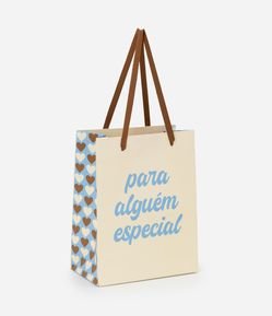 Embalagem de Presente com Estampa Lettering Para Alguém Especial
