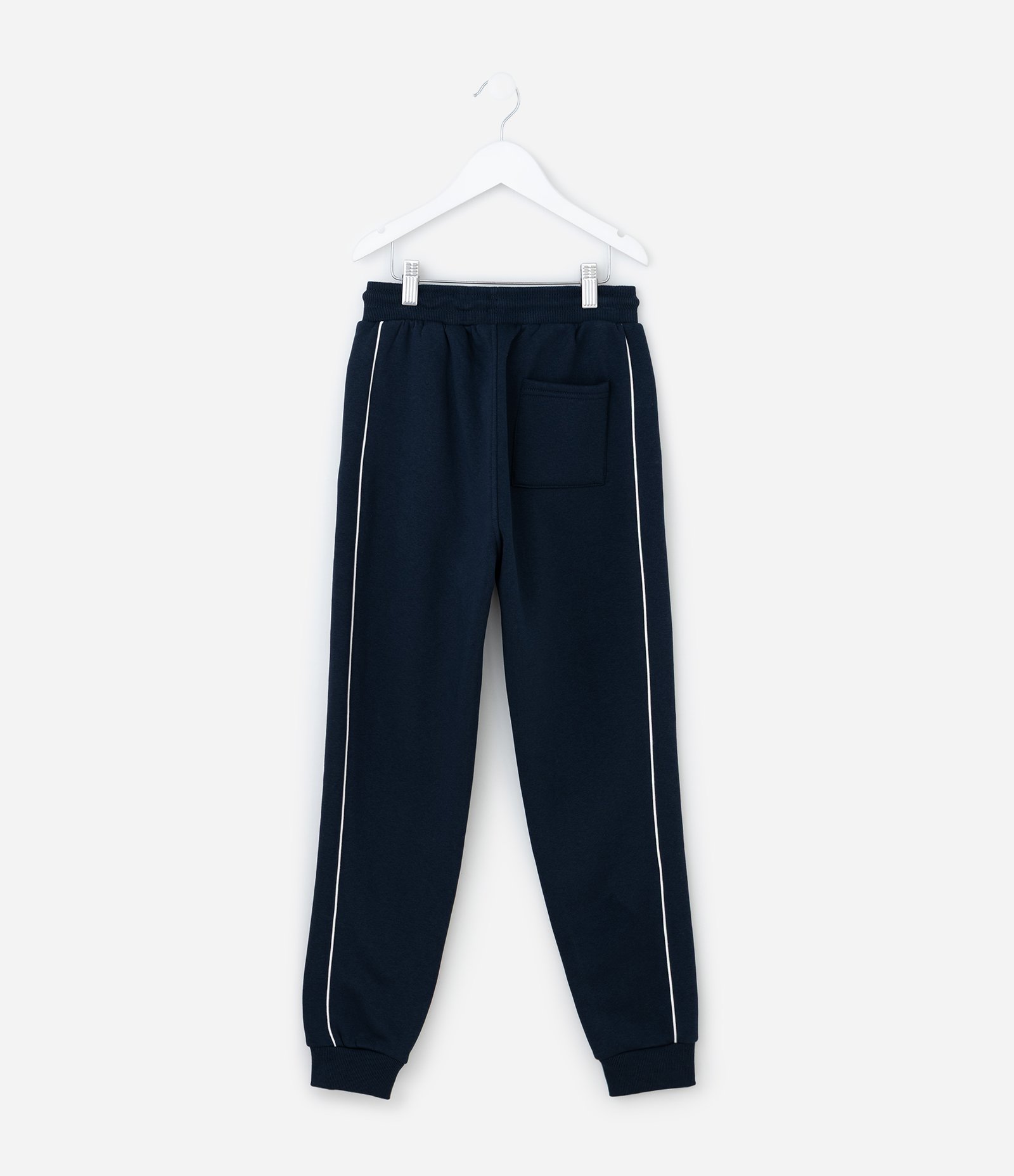 Calça Infantil em Moletom com Bordado NFL – Tam 5 a 14 Anos Azul Marinho 3