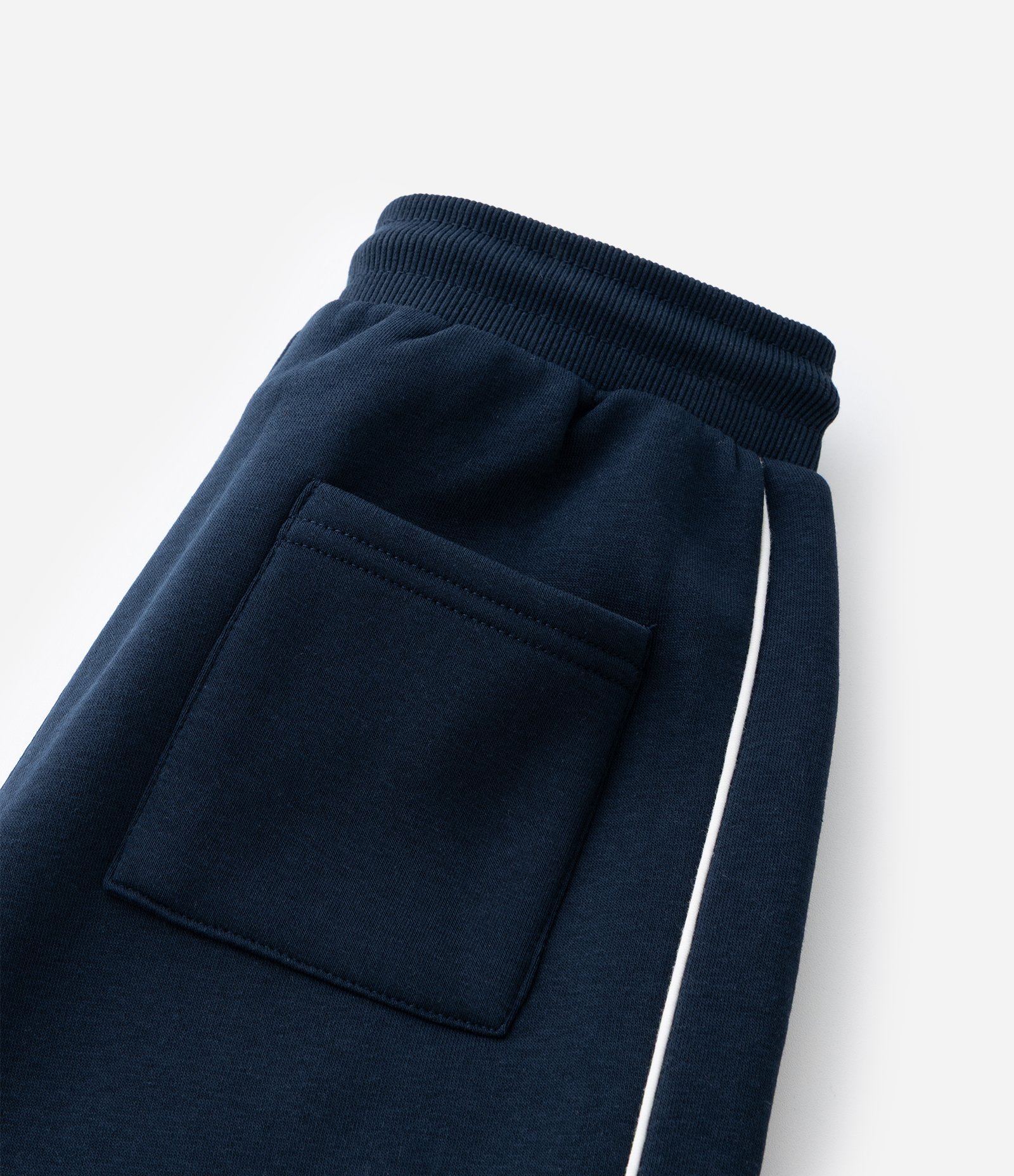 Calça Infantil em Moletom com Bordado NFL – Tam 5 a 14 Anos Azul Marinho 8