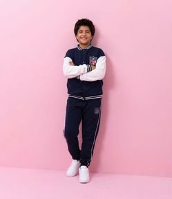 Calça Infantil em Moletom com Bordado NFL – Tam 5 a 14 Anos