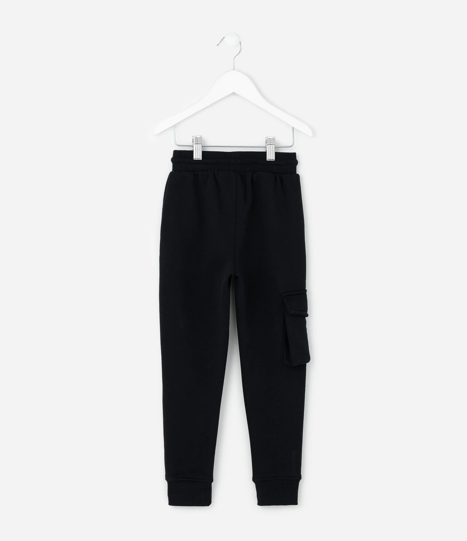 Calça Infantil com Bolso Cargo e Estampa Hot Wheels – Tam 4 a 10 Anos Preto 2