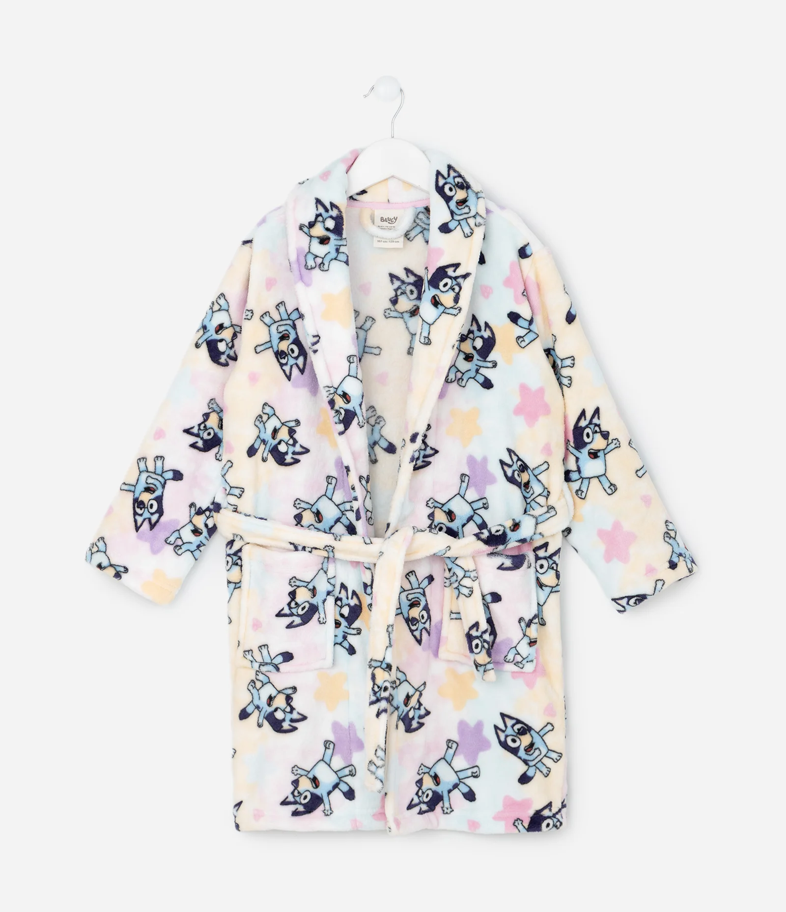 Roupão Infantil com Estampa Bluey – Tam 3 a 12 Anos Multicores 2
