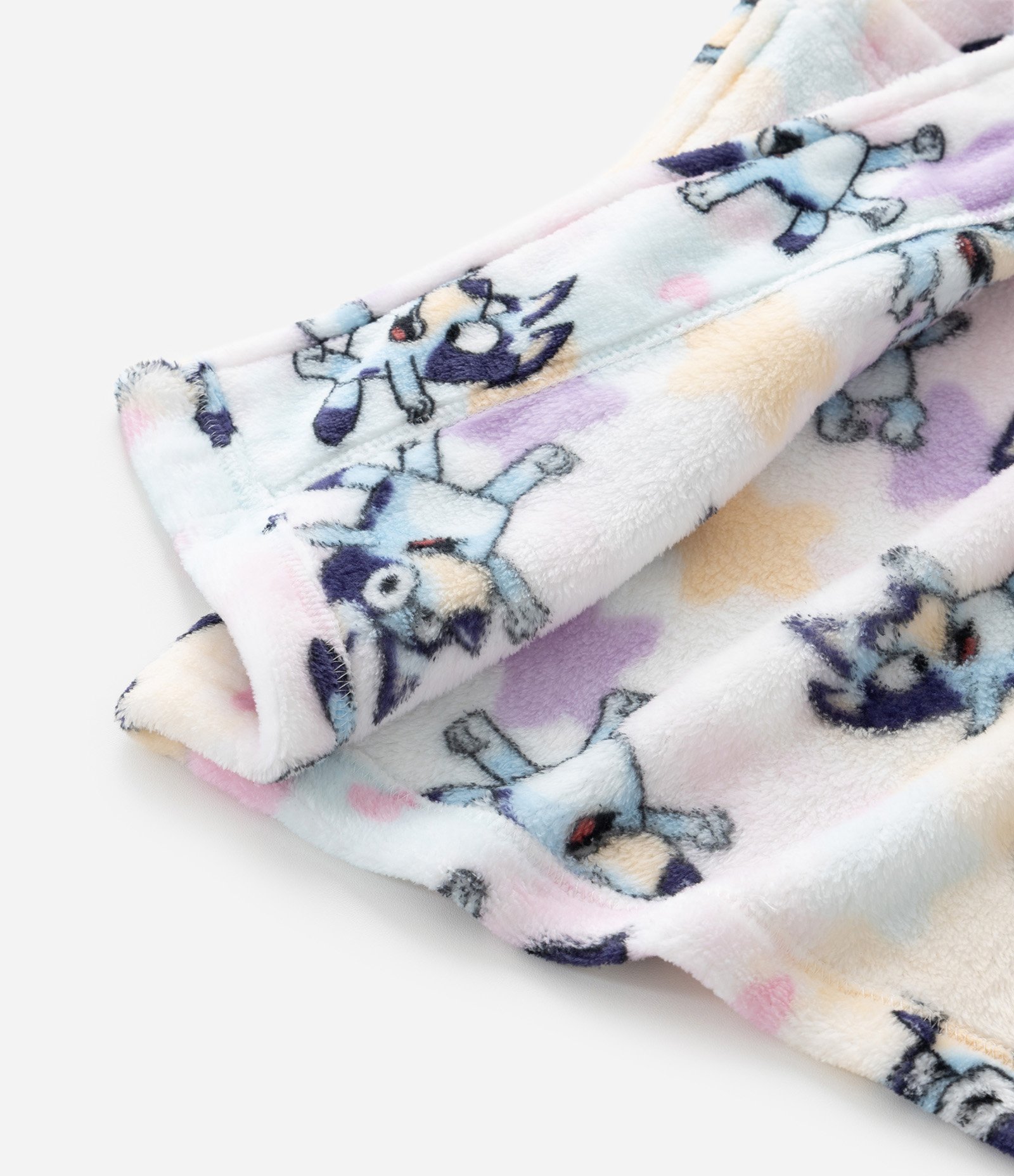 Roupão Infantil com Estampa Bluey – Tam 3 a 12 Anos Multicores 4