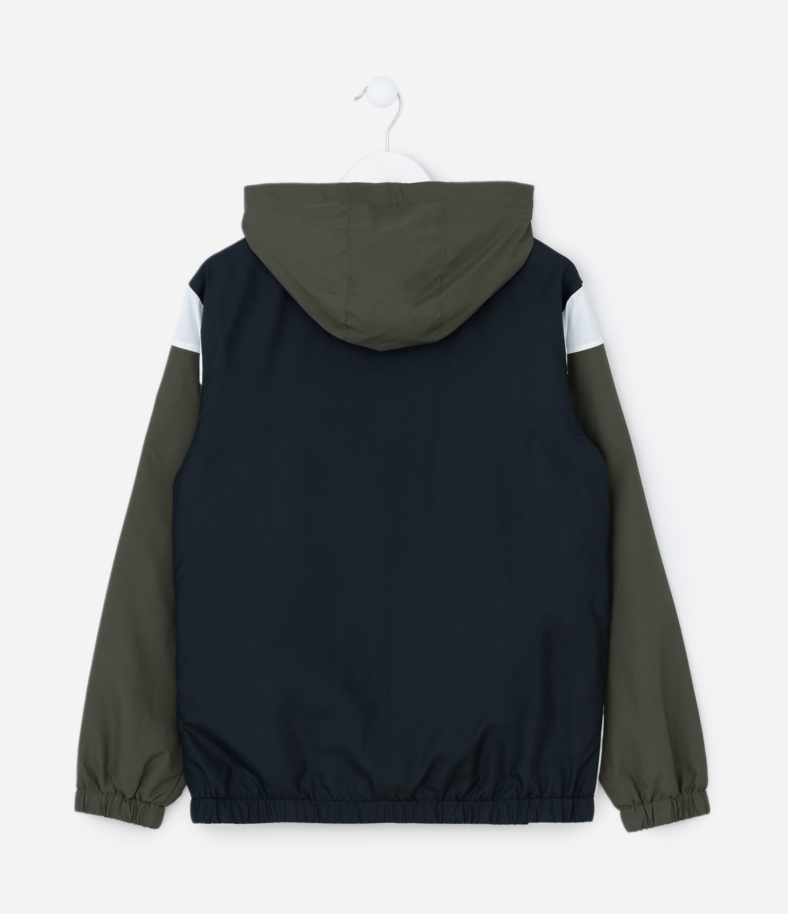 Jaqueta Infantil Quebra Vento com Estampa Minecraft – Tam 5 a 14 Anos Preto 3