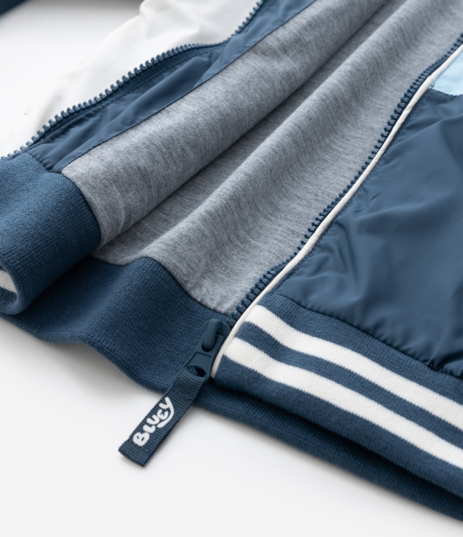 Jaqueta Infantil Quebra-Vento com Estampa Bluey – Tam 1 a 6 Anos Azul 5