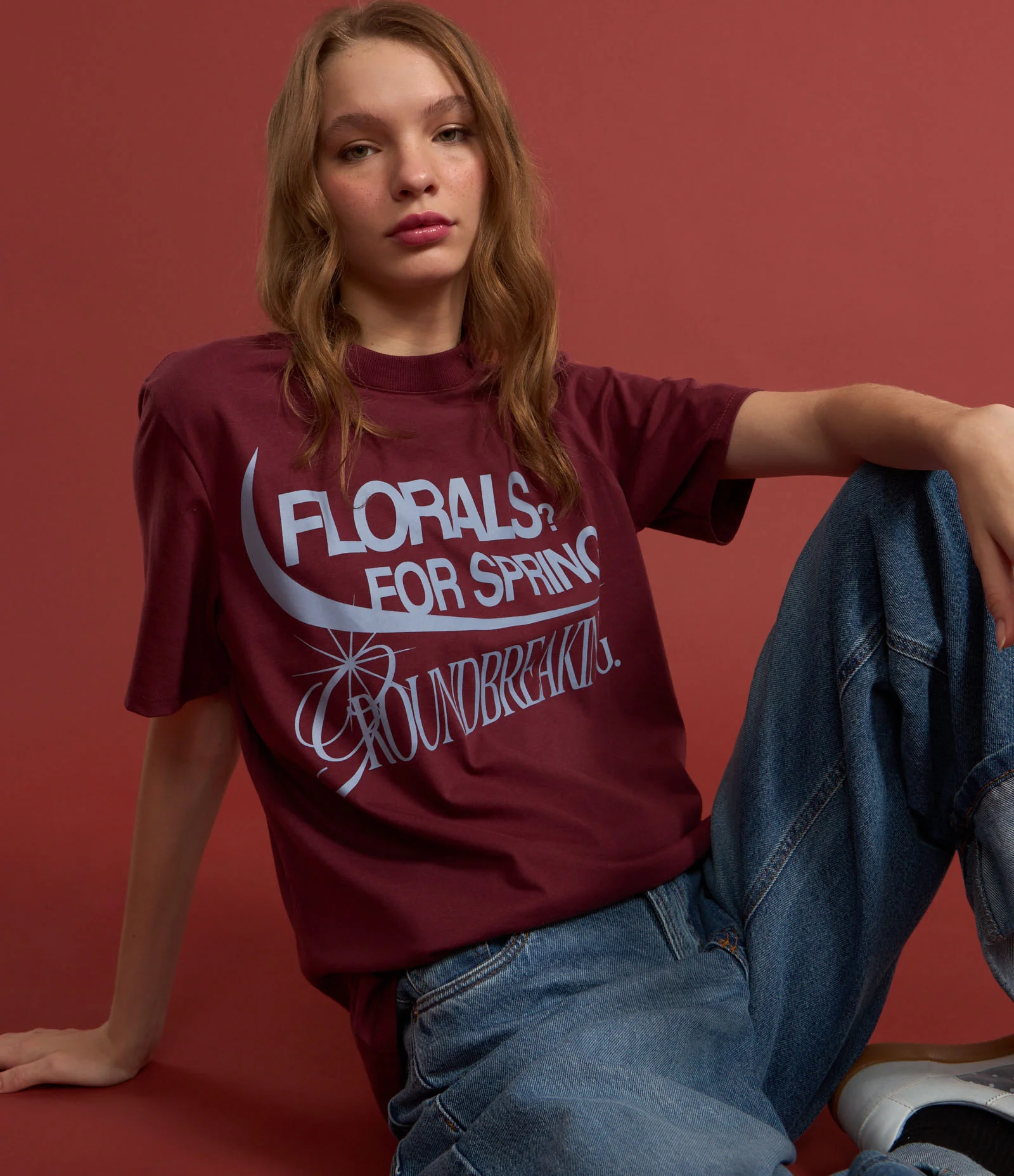 Camiseta T-shirt Com Estampa Lettering do Diabo Veste Prada Vermelho 4