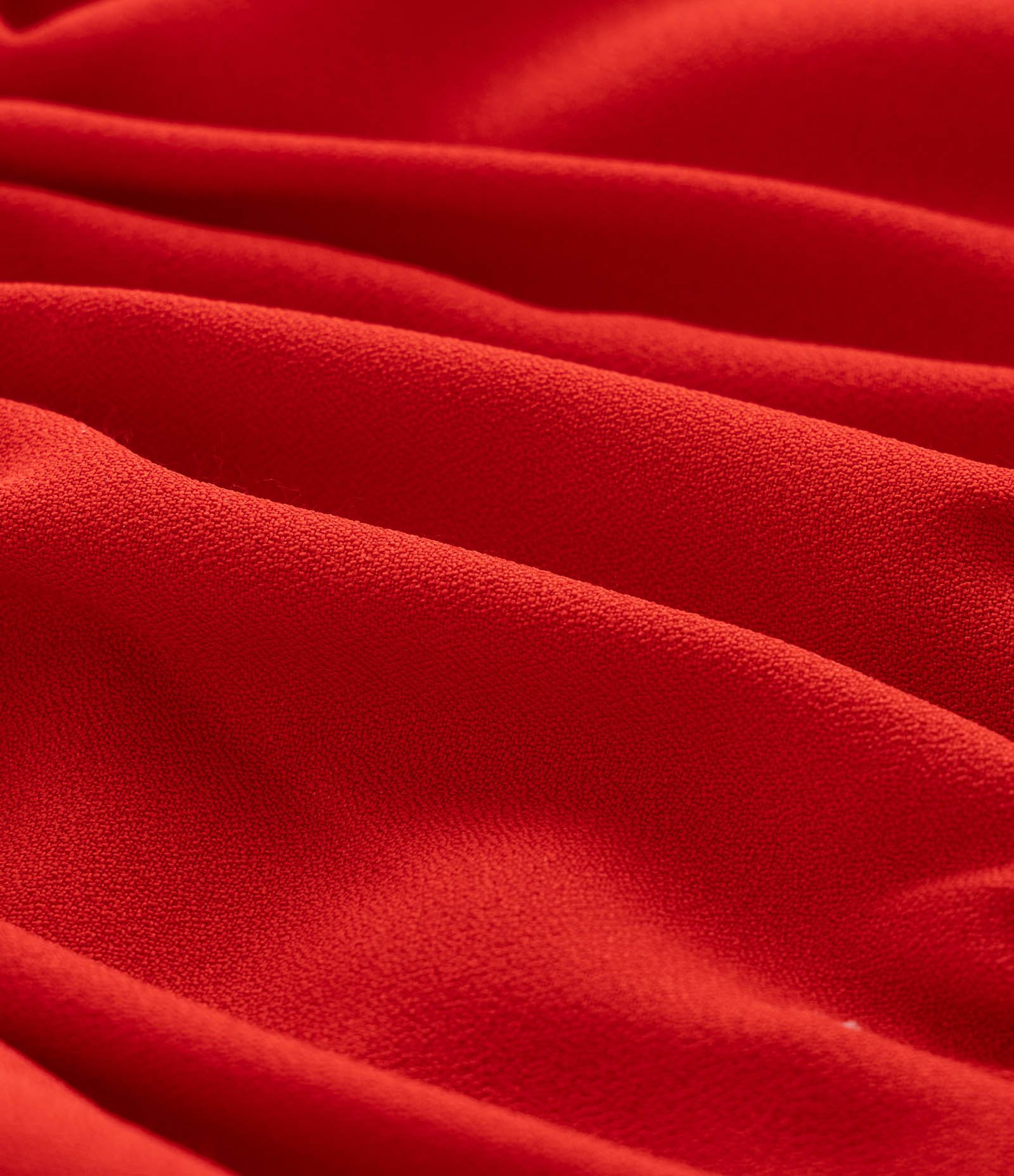 Blusa Infantil Cropped em Tule com Coração Aplicado - Tam 5 a 14 Anos Vermelho 3