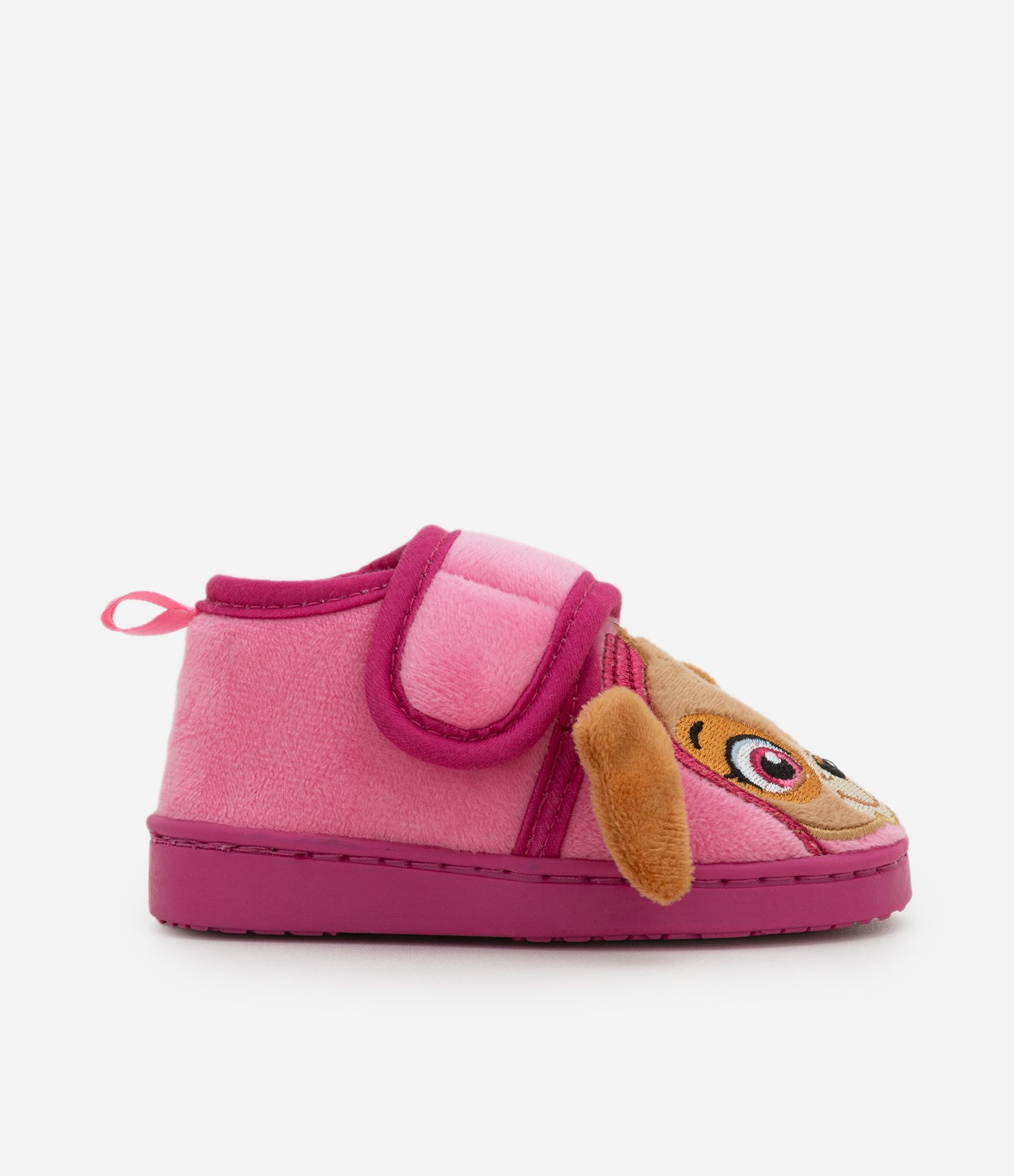 Pantufa Infantil em Fleece com Estampa Skye Patrulha Canina – Tam 21/22 a 27/28 Rosa 6