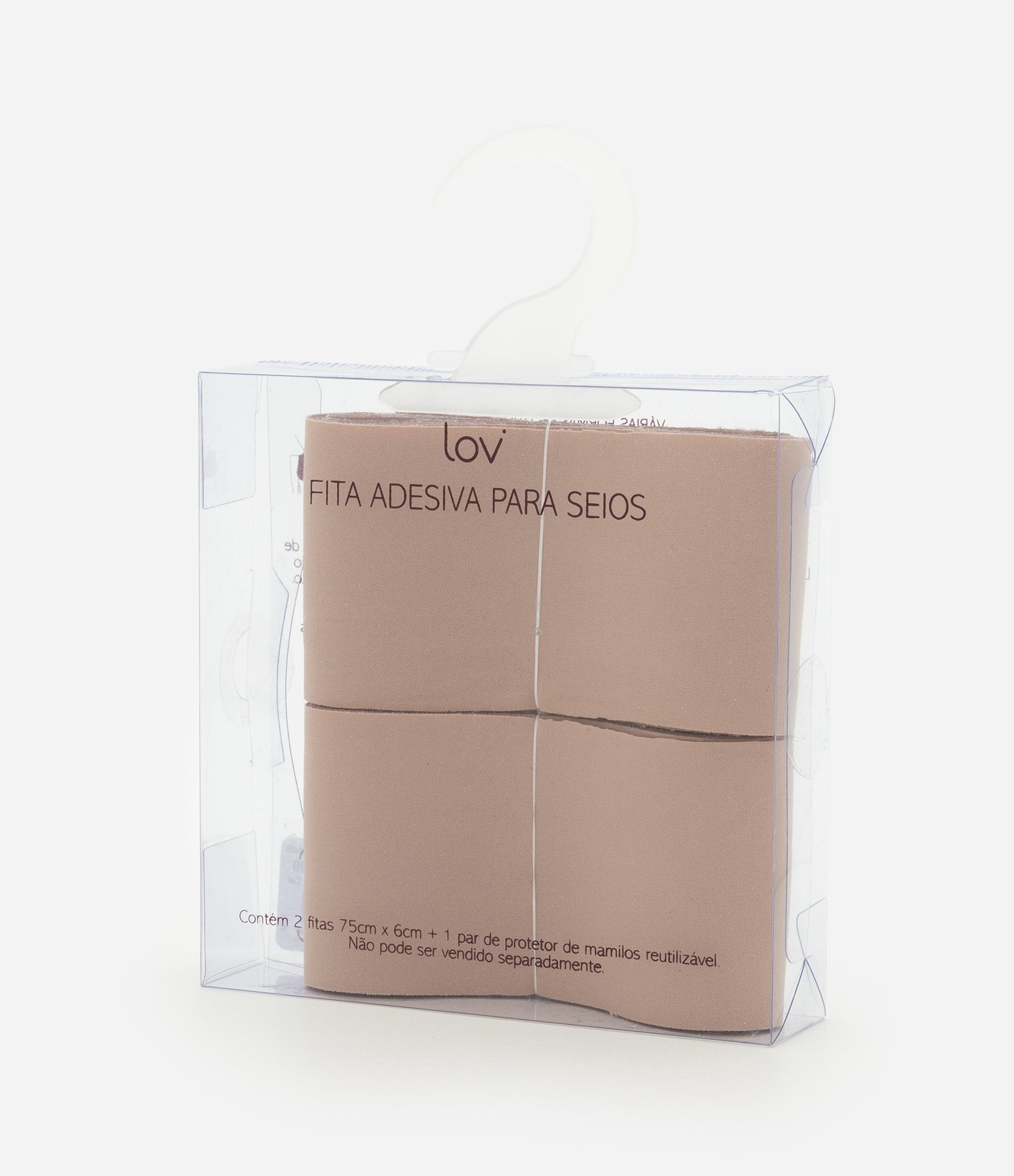 Fita Adesiva para Seios em Silicone Bege 3