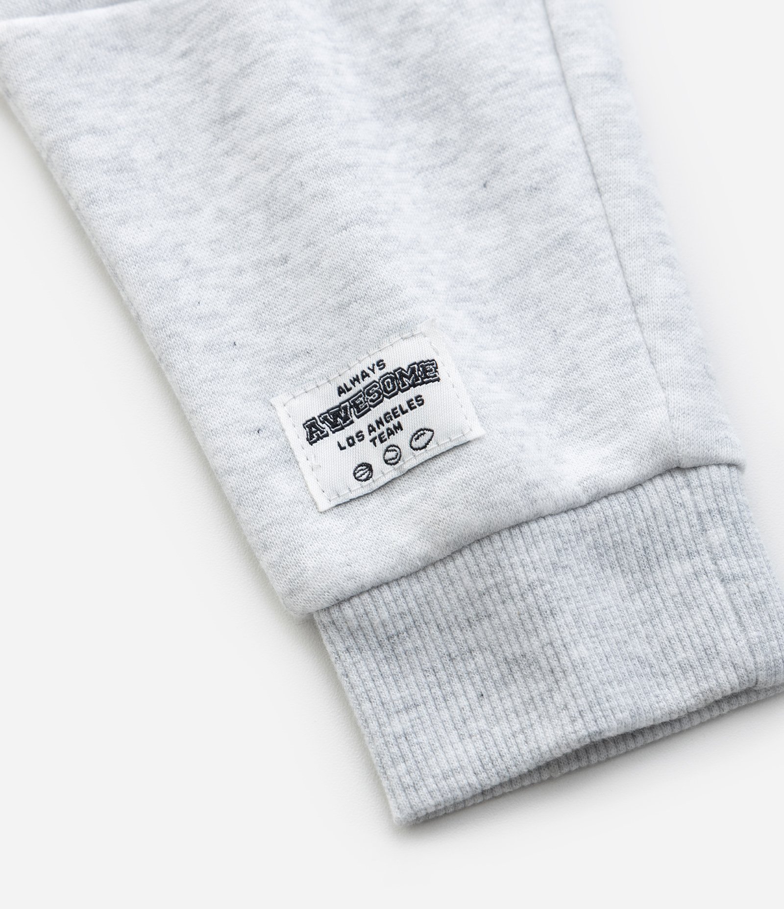 Calça Infantil em Moletom com Lettering Embossed – Tam 1 a 5/6 Anos Cinza Claro 7