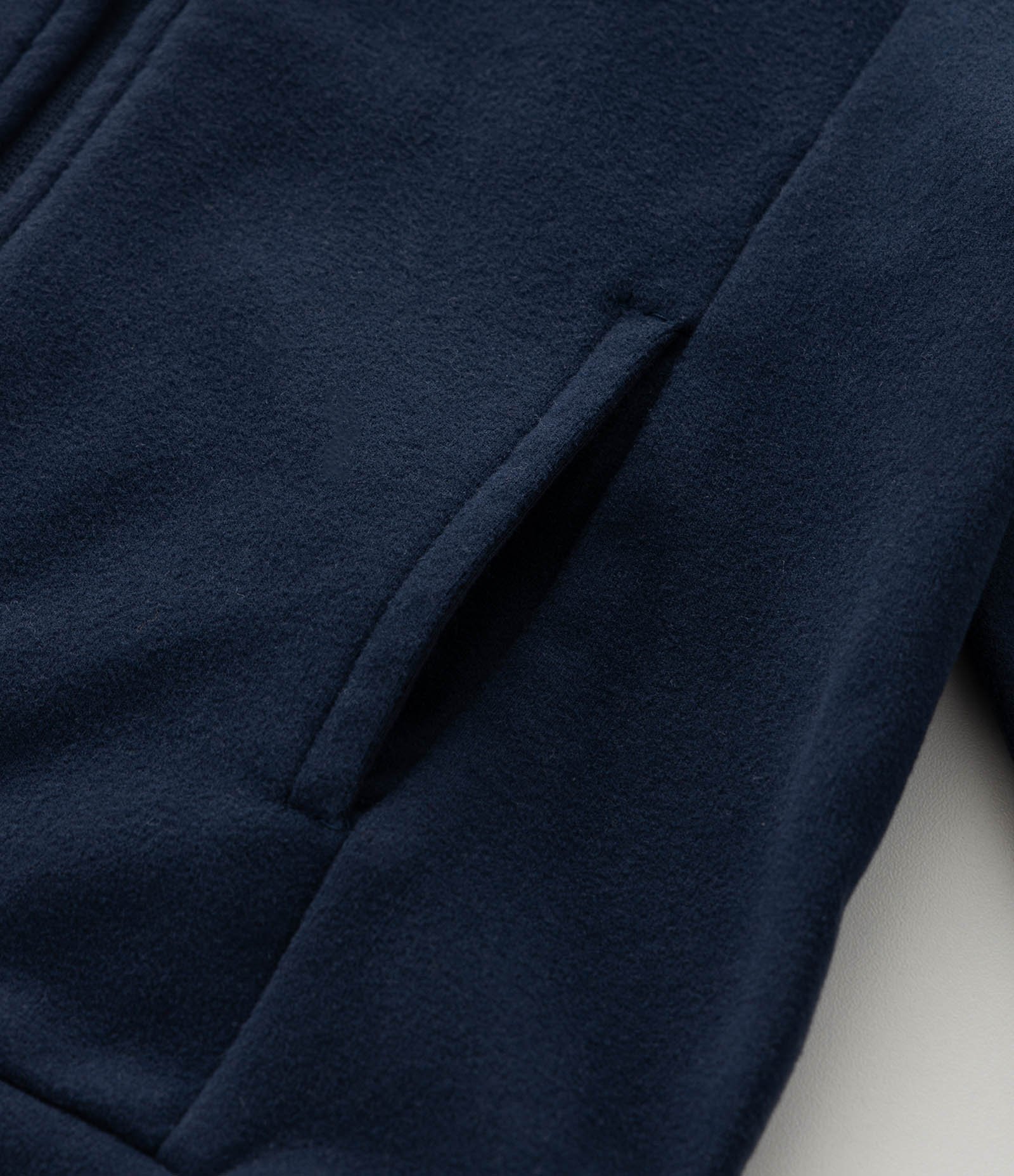 Casaco Infantil em Polar Fleece com Capuz e Bordado – Tam 1 a 5/6 Anos Azul Marinho 5