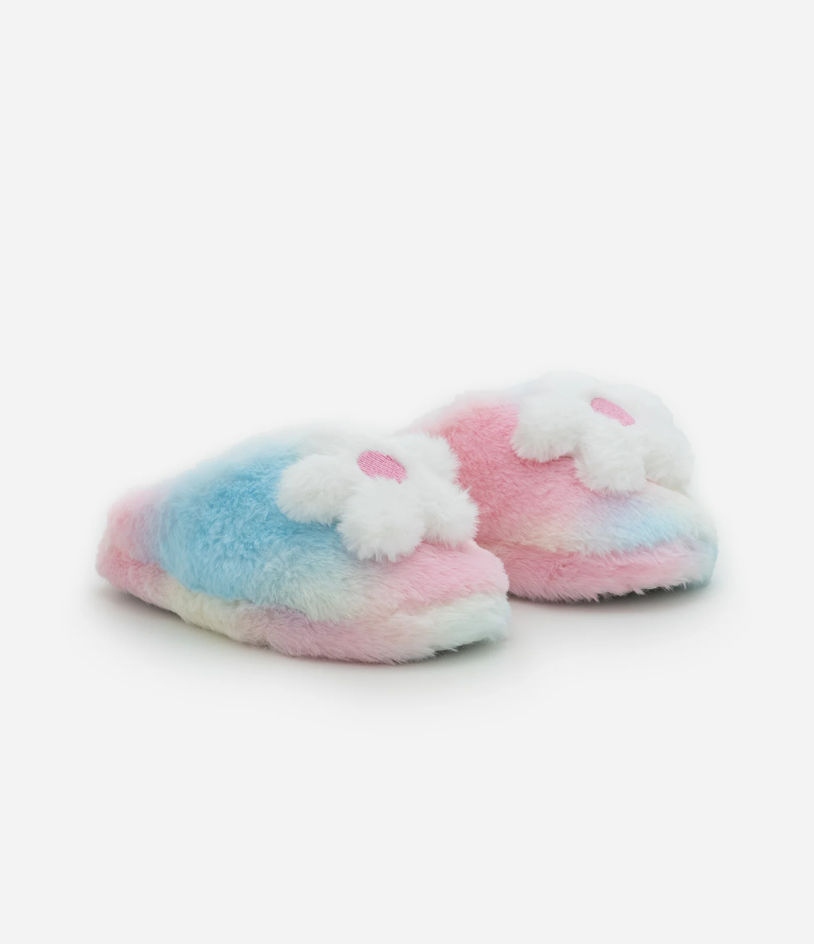 Pantufa em Fleece Felpado com Detalhe Frontal - Tam 30 ao 36 Azul 1