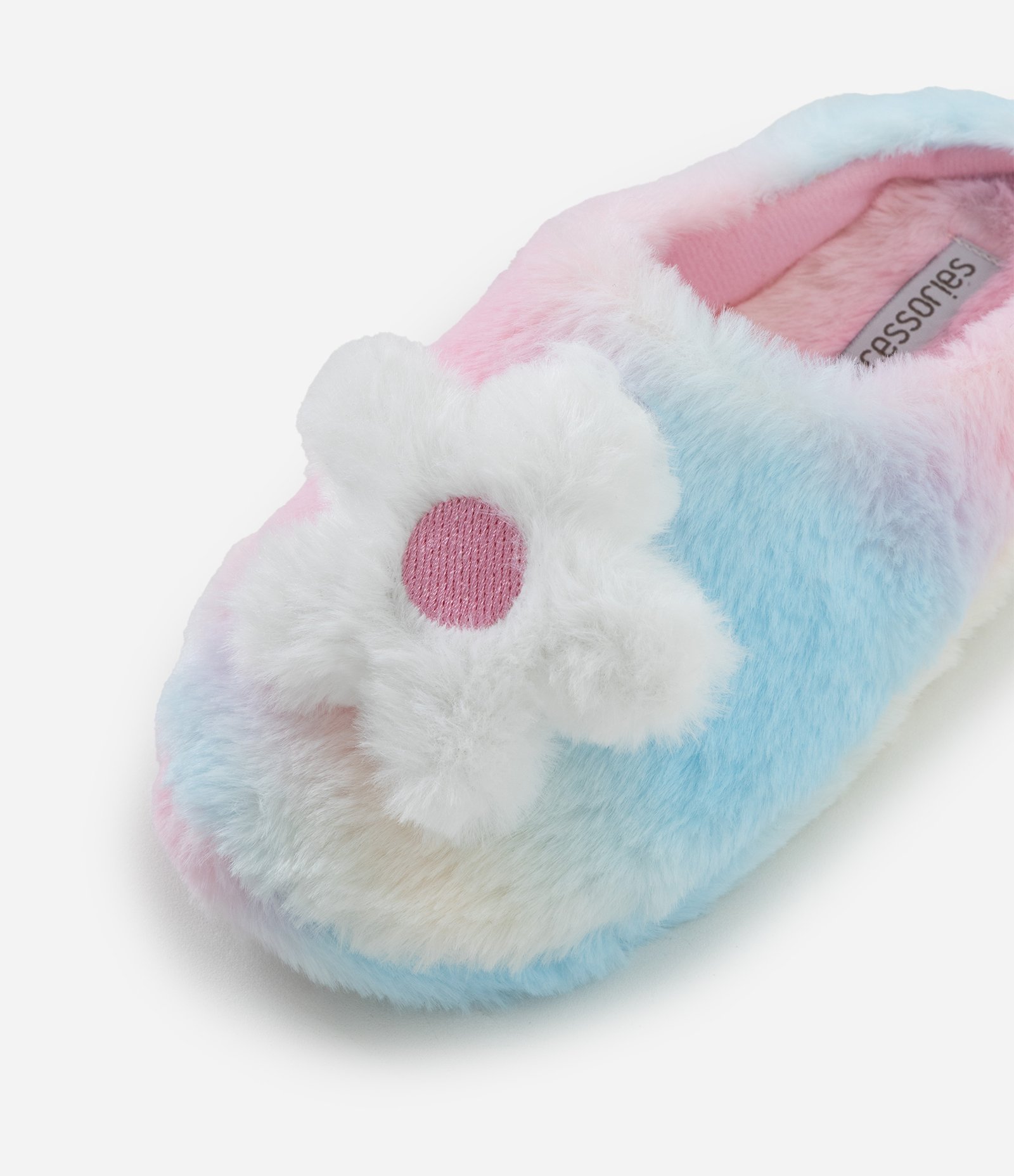 Pantufa em Fleece Felpado com Detalhe Frontal - Tam 30 ao 36 Azul 5