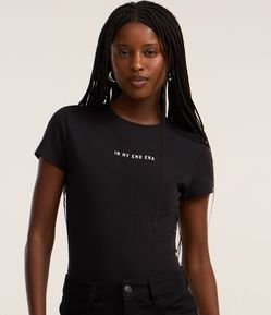 Camiseta New T-Shirt em Algodão com Estampa Emo Era