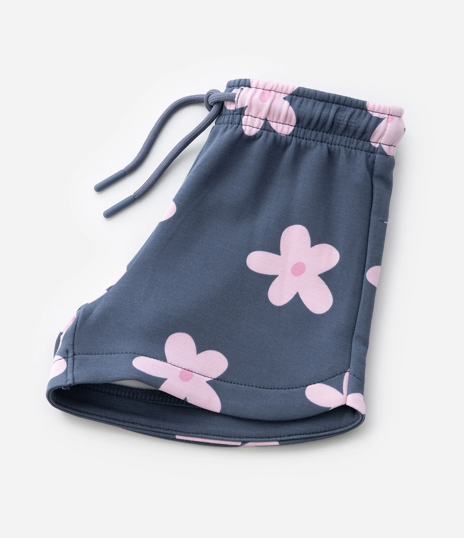 Short Infantil em Modal com Estampa de Florzinhas - Tam 1 A 6 Anos Azul 7